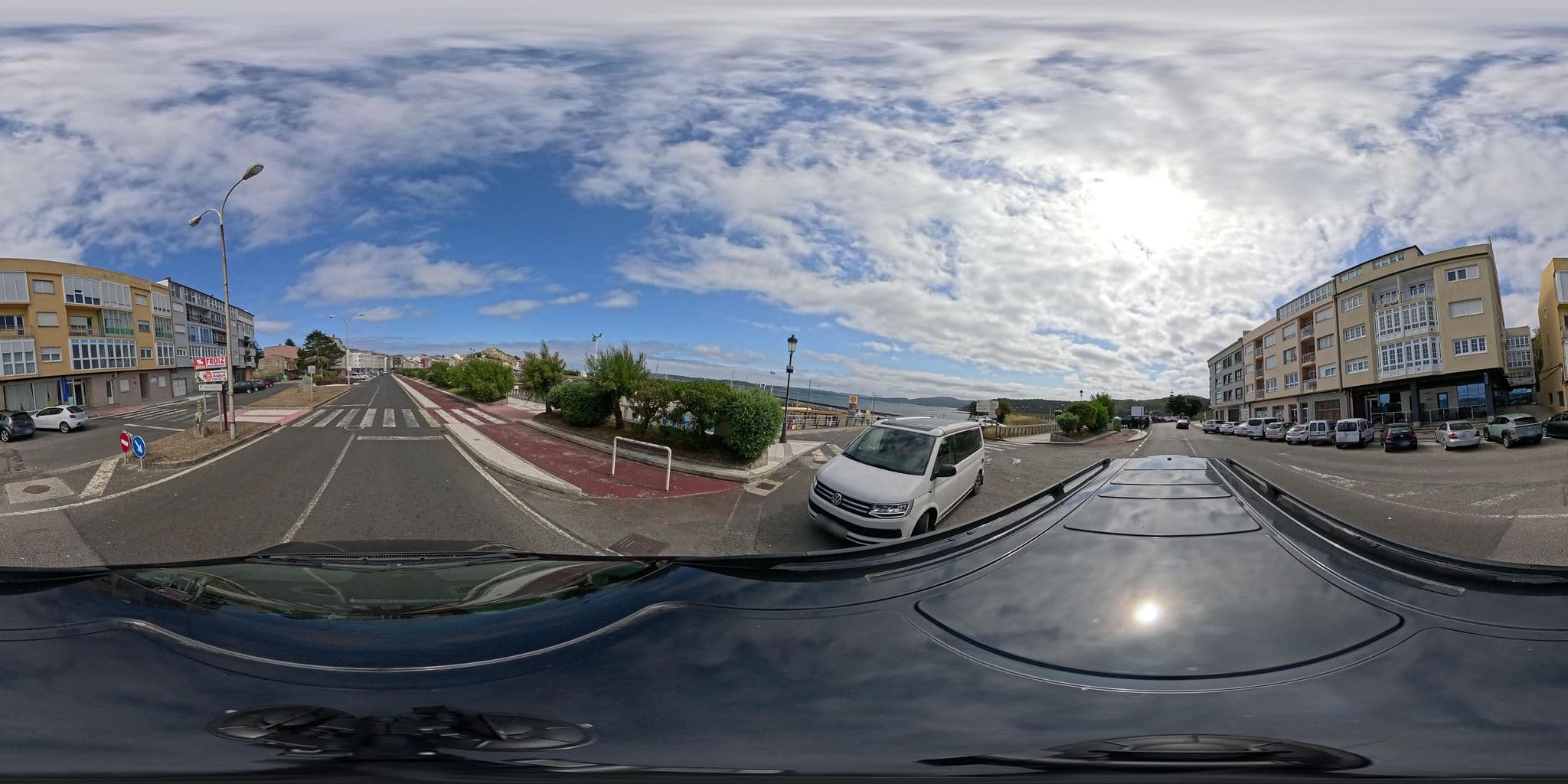 Street view near Albergue Delfín, Mugia — © seraq (CC BY-SA · Mapillary)