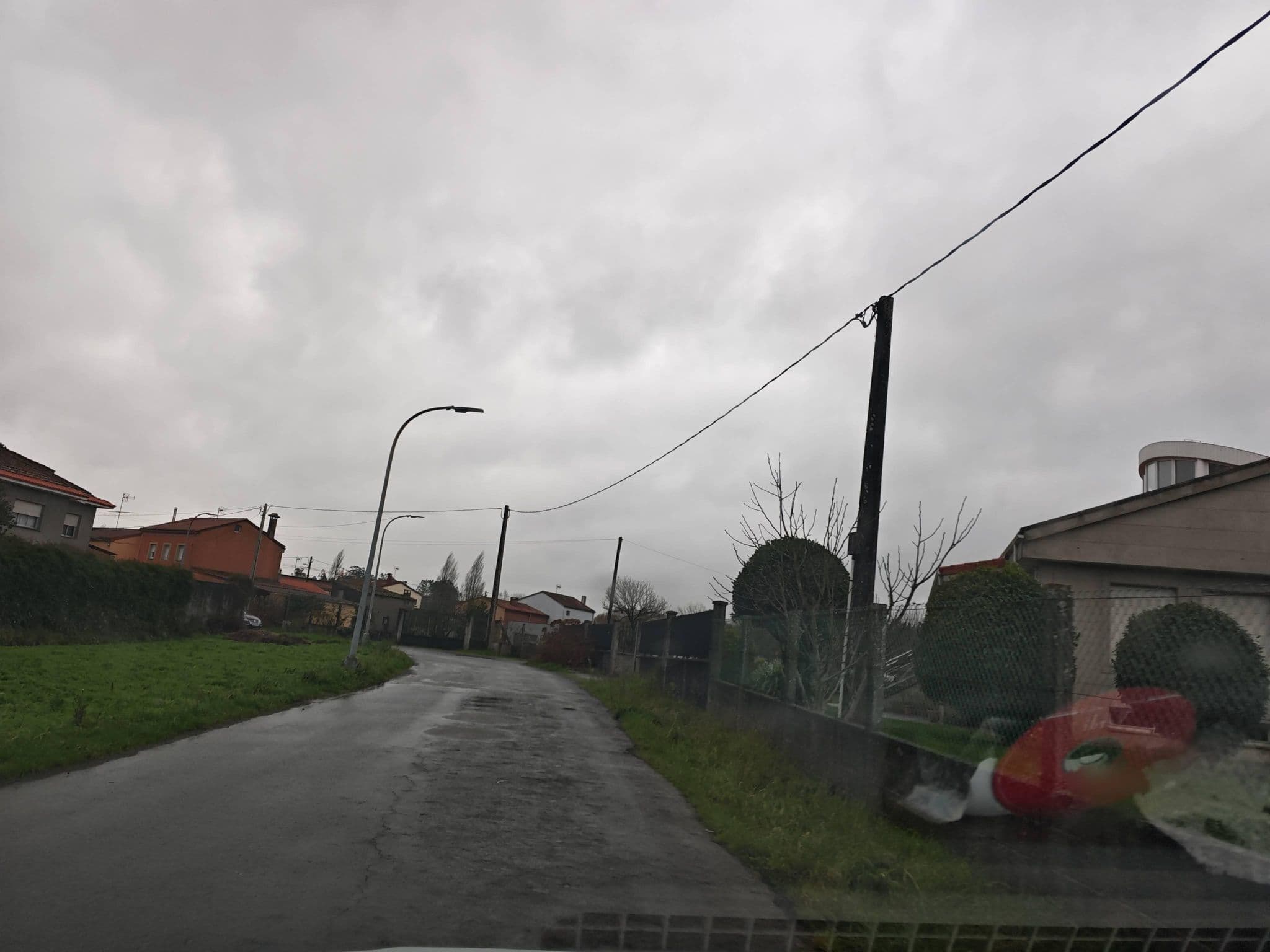 Street view near Albergue San Lázaro, Santiago de Compostela — © mCalle (CC BY-SA · Mapillary)