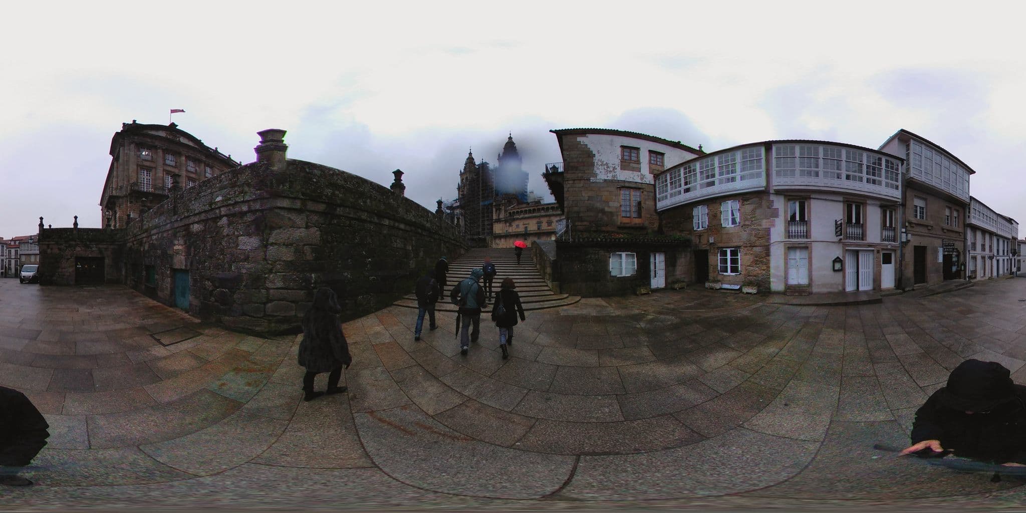 Street view near La Estela, Santiago de Compostela — © havana (CC BY-SA · Mapillary)