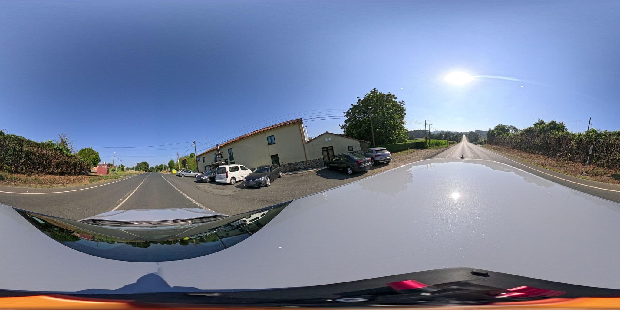 Street view near Pension cafe Albergue o Meson, Touro — © yannakis (CC BY-SA · Mapillary)
