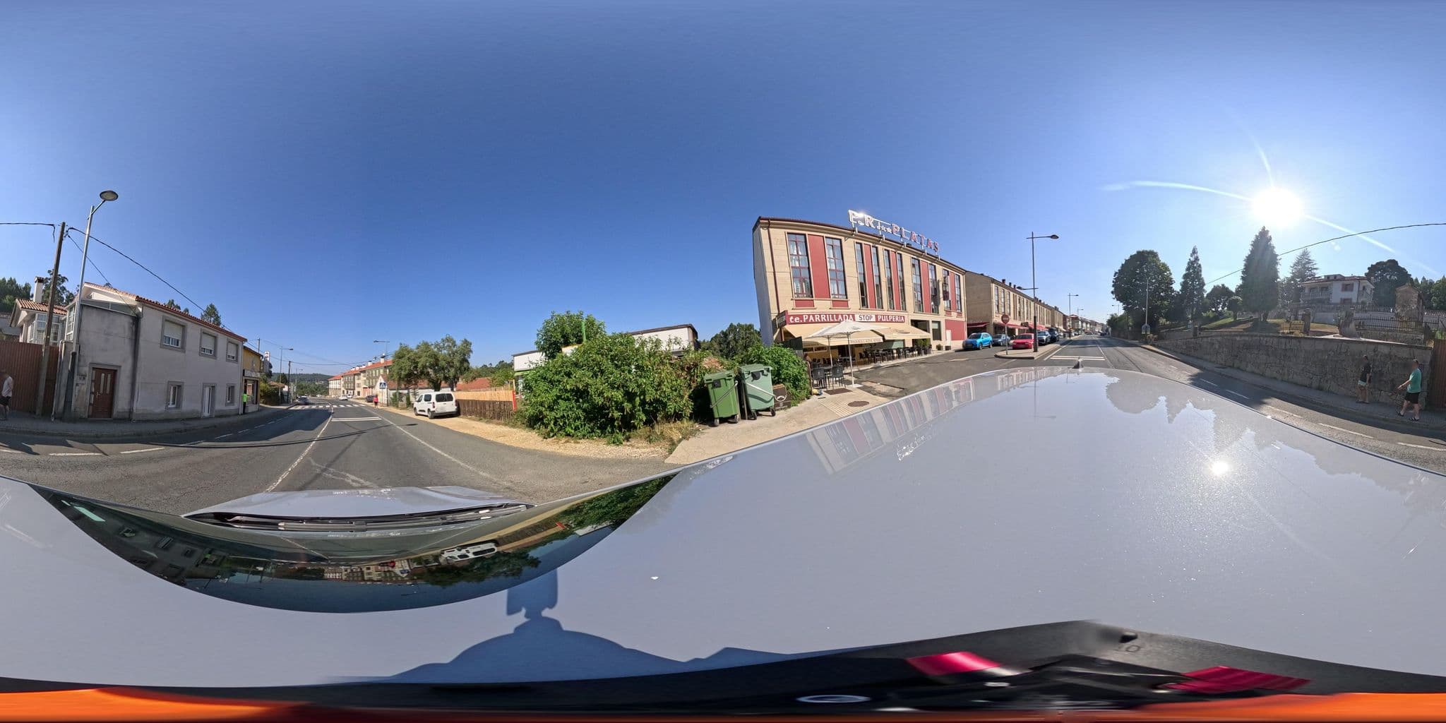 Street view near Albergue de peregrinos de O Pino, Touro — © yannakis (CC BY-SA · Mapillary)