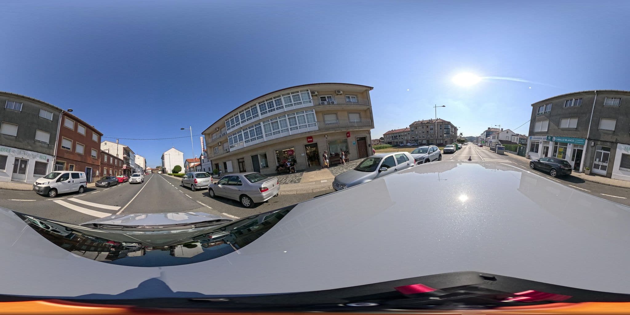 Street view near Pensión A Solaina, Touro — © yannakis (CC BY-SA · Mapillary)