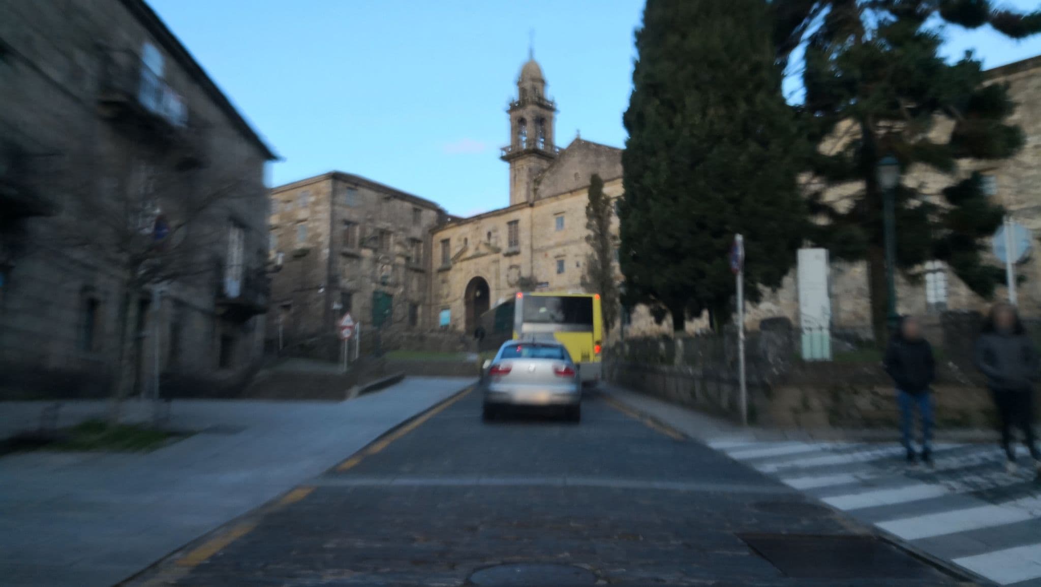 Street view near Apartamento Tránsito de Entrerruas, Santiago de Compostela — © sanjorgepinho (CC BY-SA · Mapillary)