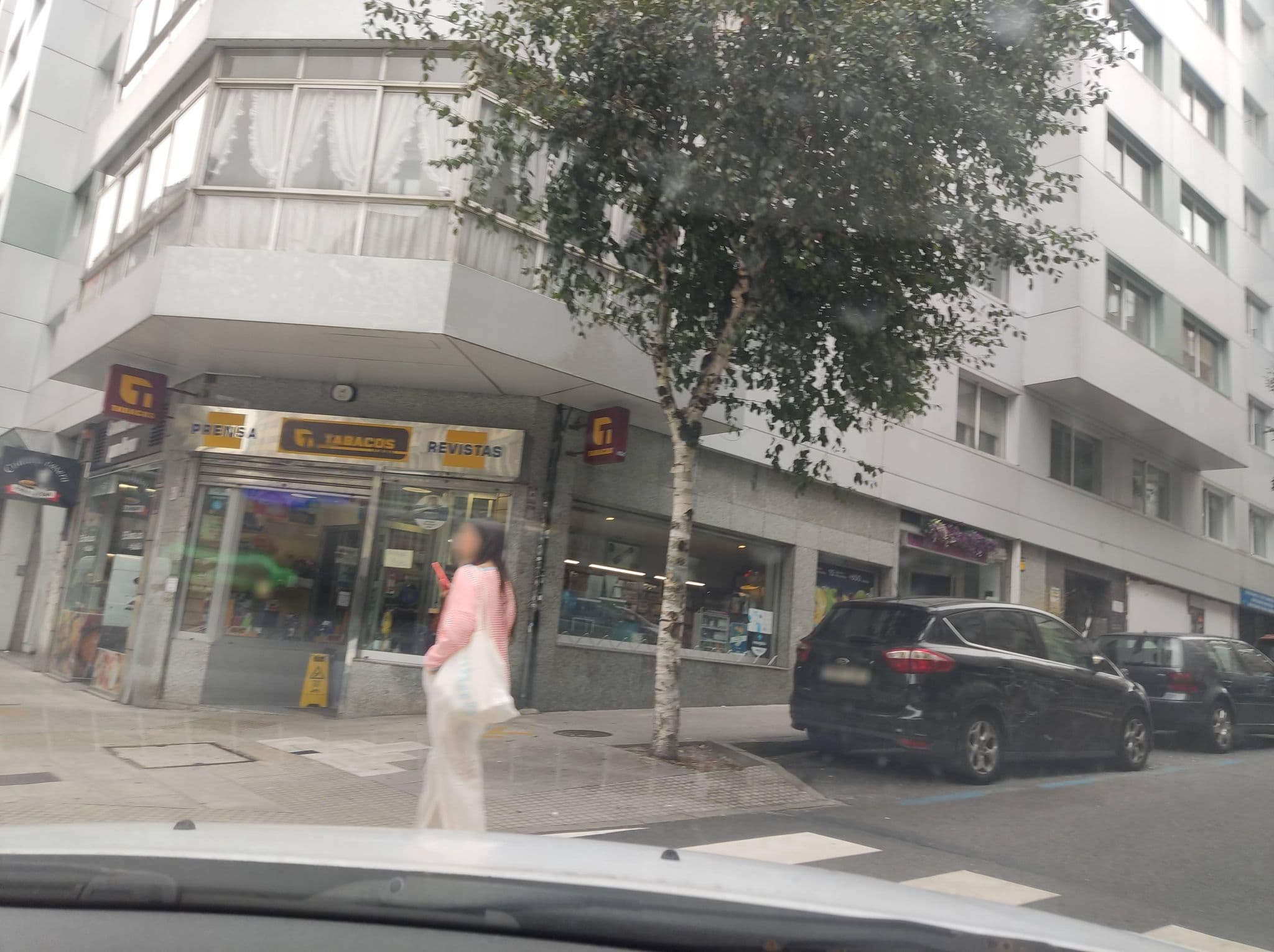 Street view near Hostal Bandeira, Santiago de Compostela — © mCalle (CC BY-SA · Mapillary)