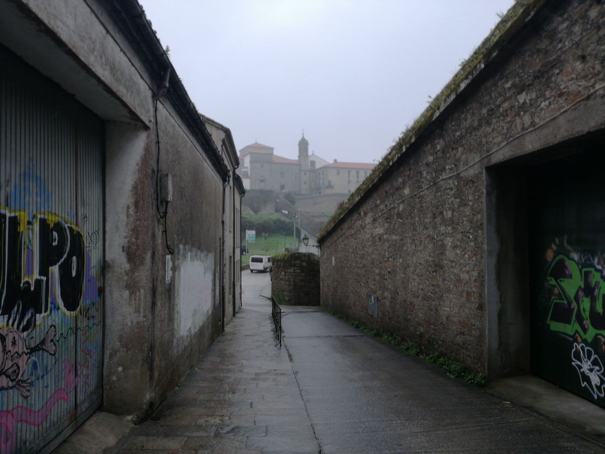 Street view near Rivasher, Santiago de Compostela — © zalo (CC BY-SA · Mapillary)