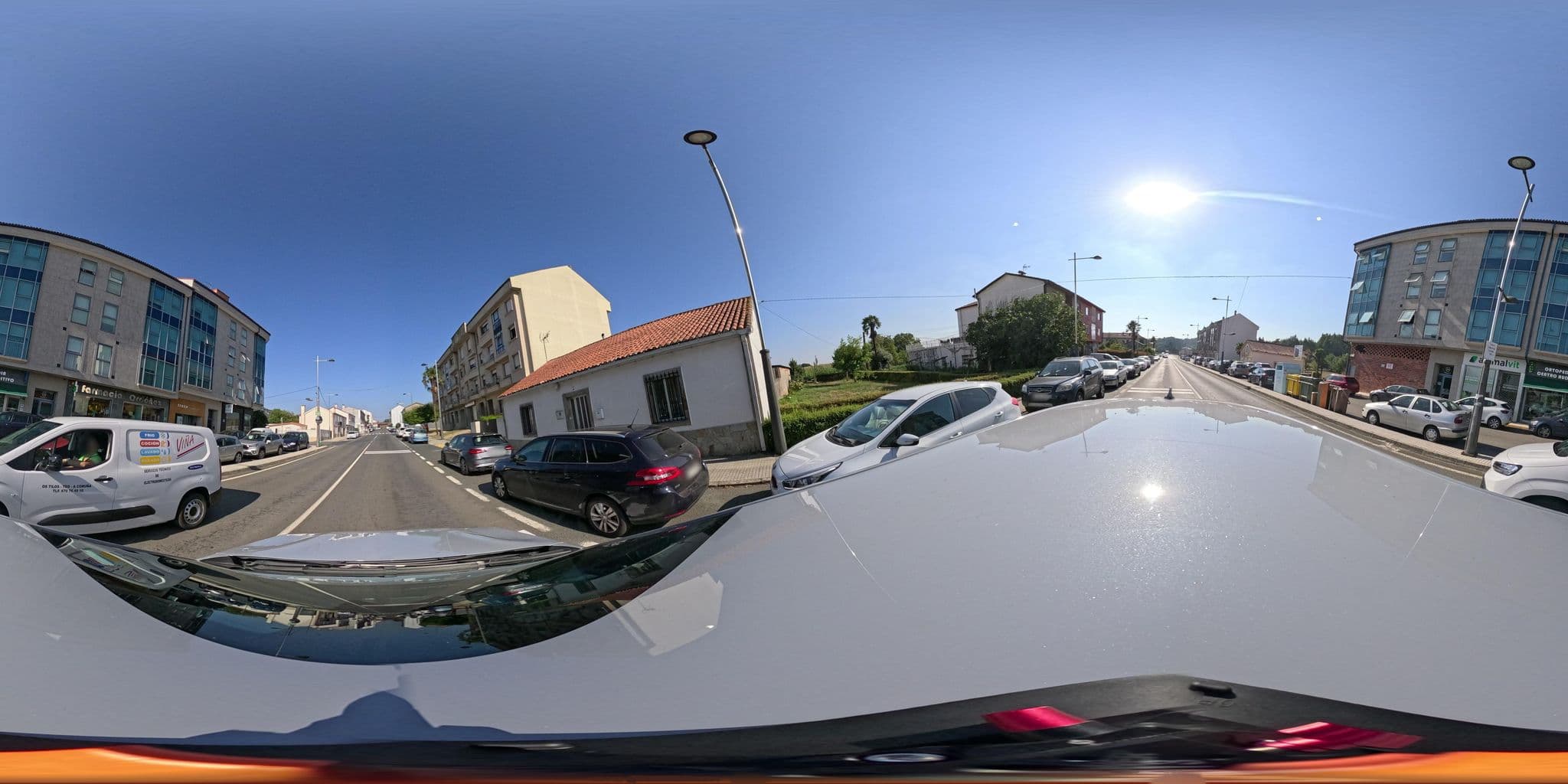 Street view near Pensión Arca, Touro — © yannakis (CC BY-SA · Mapillary)