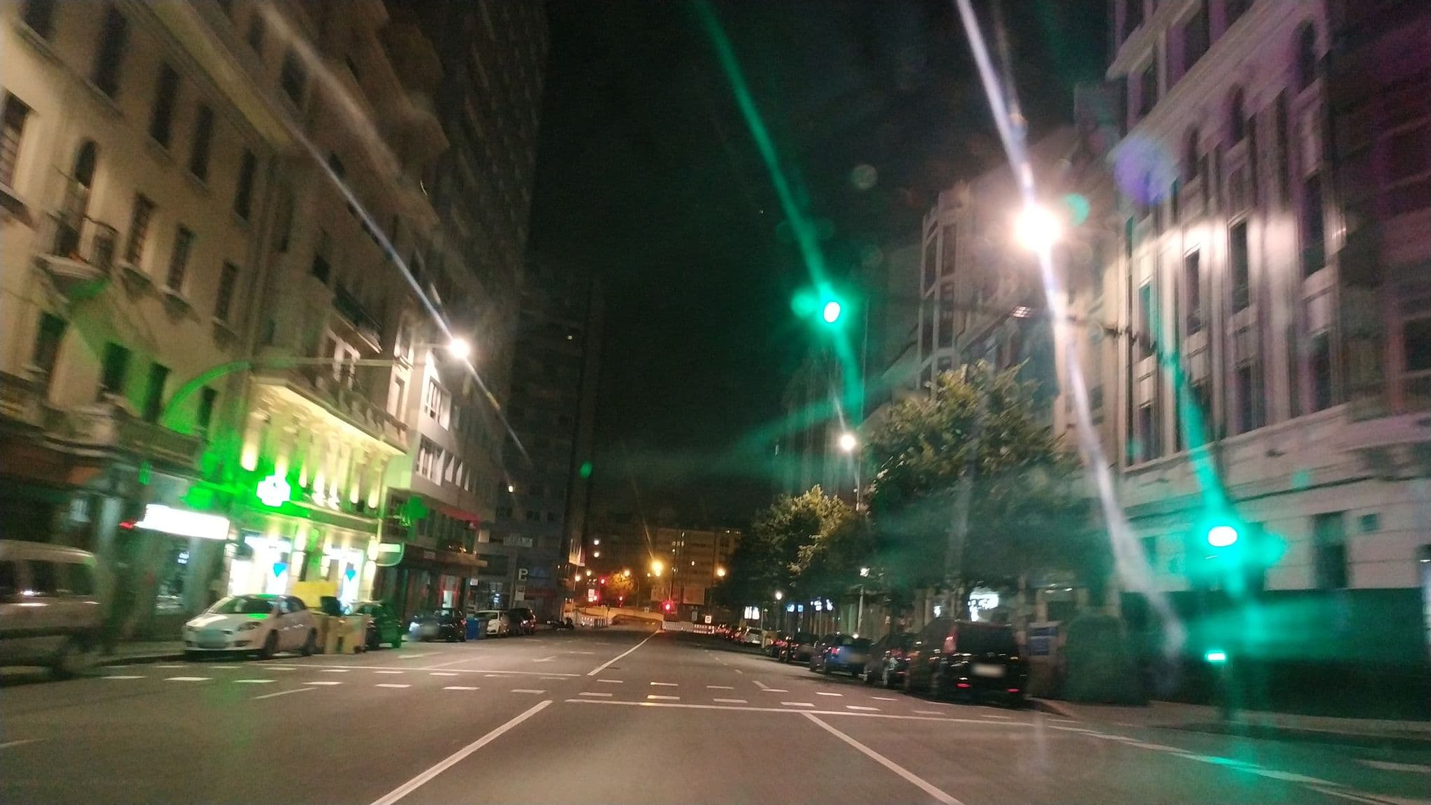 Street view near Hotel Plaza A Coruña, A Coruña — © iago (CC BY-SA · Mapillary)