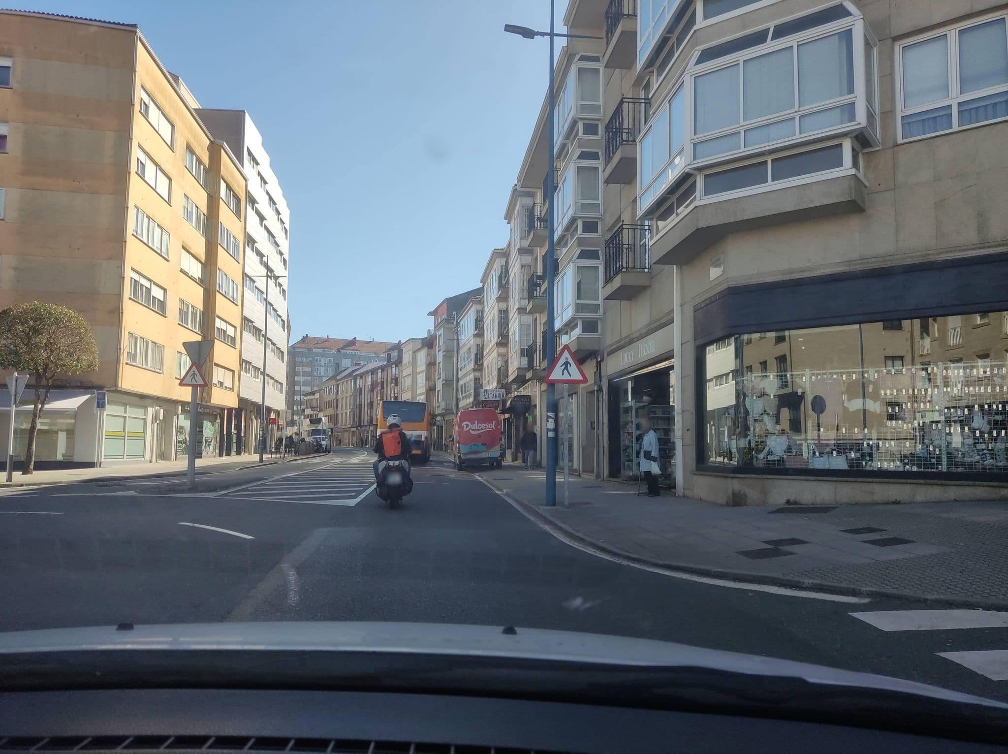 Street view near Hesperia Peregrino Hotel Santiago de Compostela, Santiago de Compostela — © mCalle (CC BY-SA · Mapillary)
