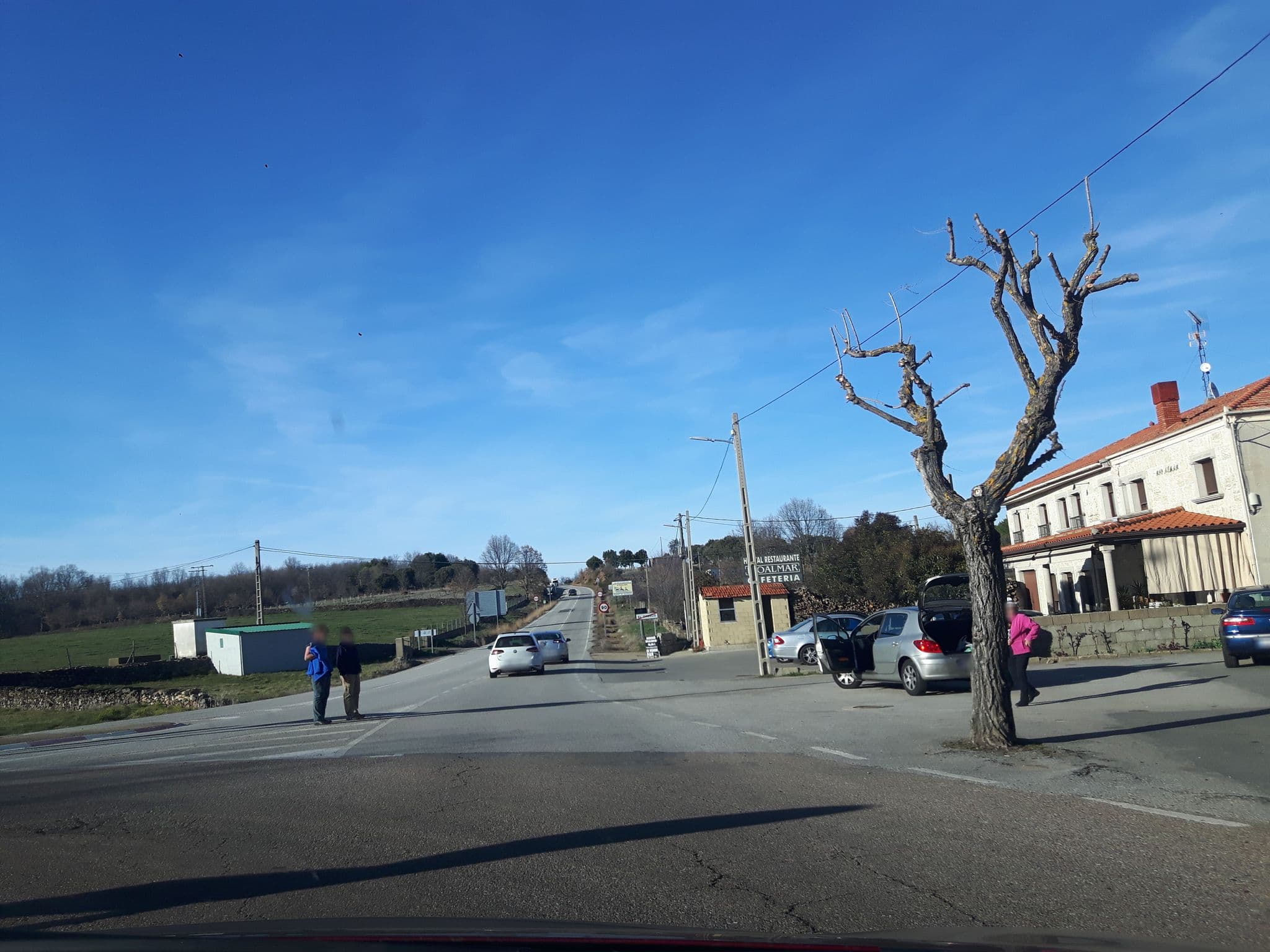 Street view near Hostal Mesón Río Almar, La Alberca — © civitas (CC BY-SA · Mapillary)