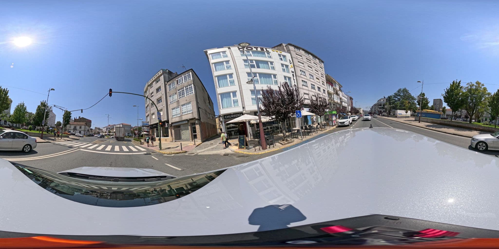 Street view near Pension Berenguela, Arzúa — © yannakis (CC BY-SA · Mapillary)