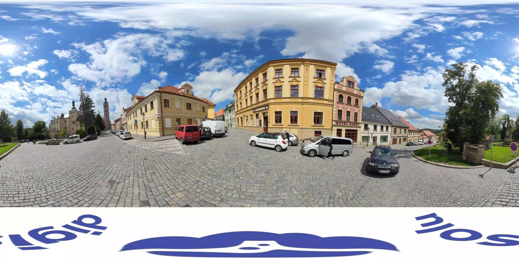 Street view near Hotel U Vlašského Dvora, Kutná Hora — © ZdenekzDigisolu (CC BY-SA · Mapillary)