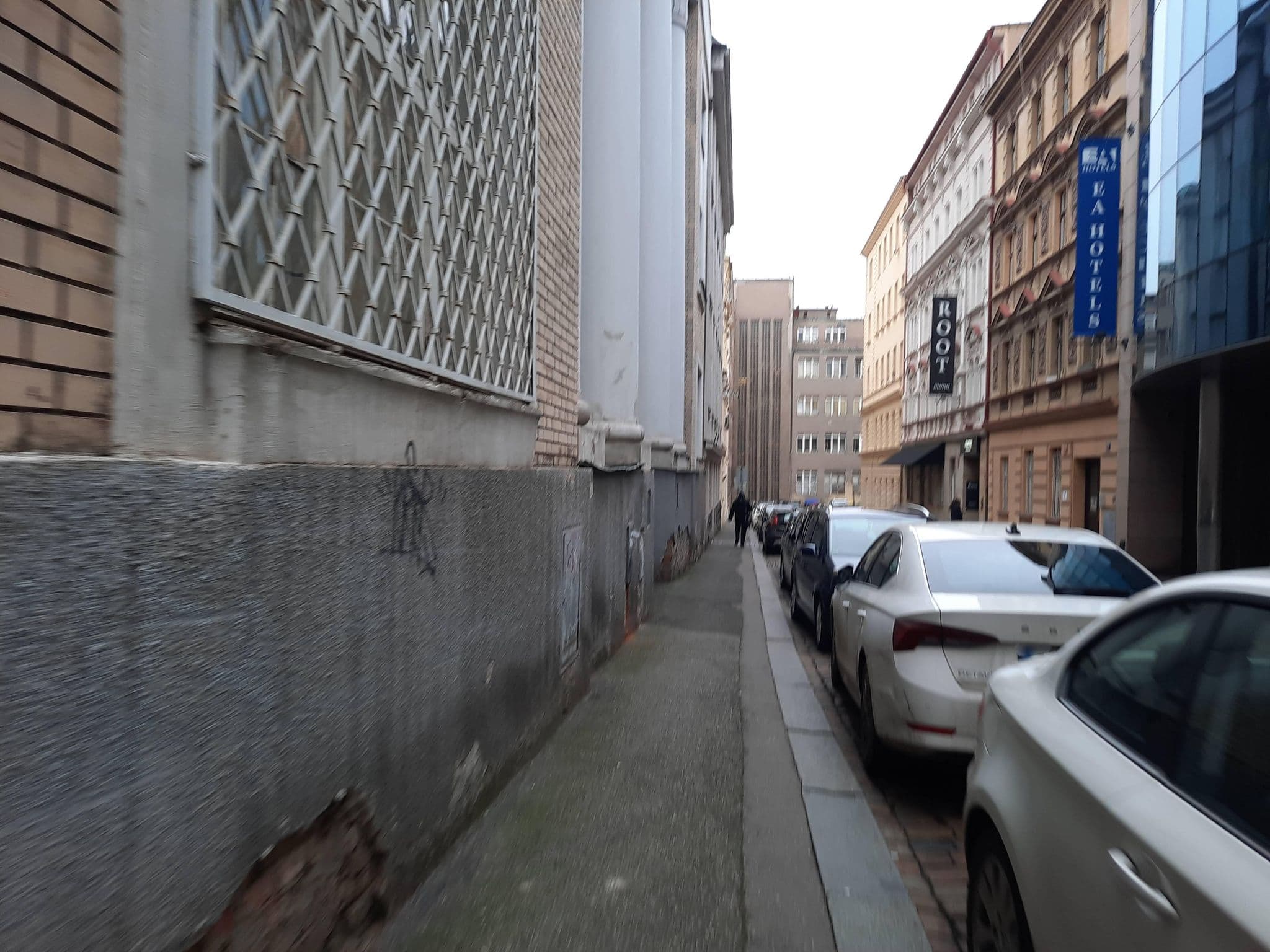 Street view near EA Hotel Crystal Palace, Nové Město