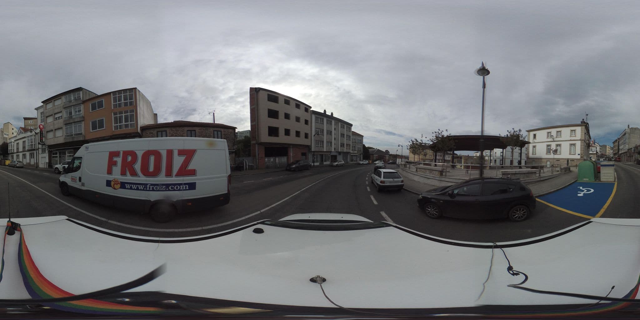 Street view near PENSIÓN PLAZA, Monterroso — © AdgobaAlvac (CC BY-SA · Mapillary)