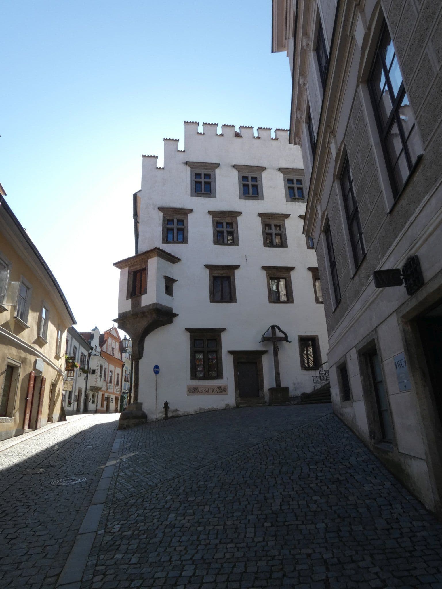 Street view near Castle View Apartments, Český Krumlov — © utvonalfelmeresek (CC BY-SA · Mapillary)