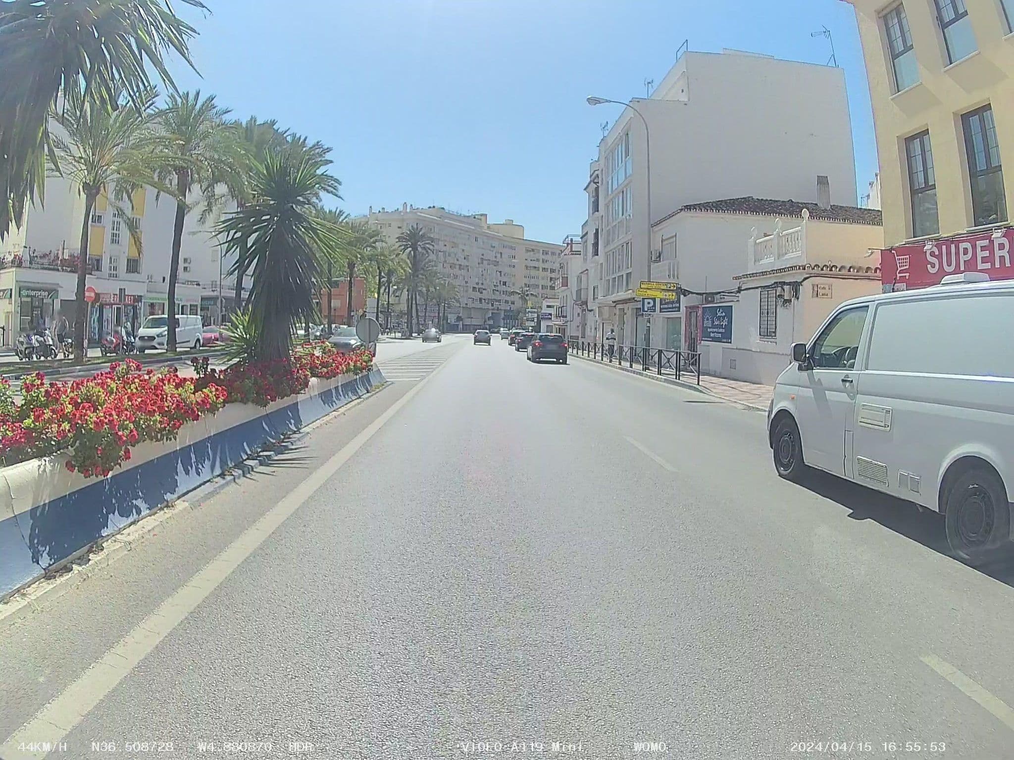 Street view near Hotel Amare, Marbella — © soulcover (CC BY-SA · Mapillary)