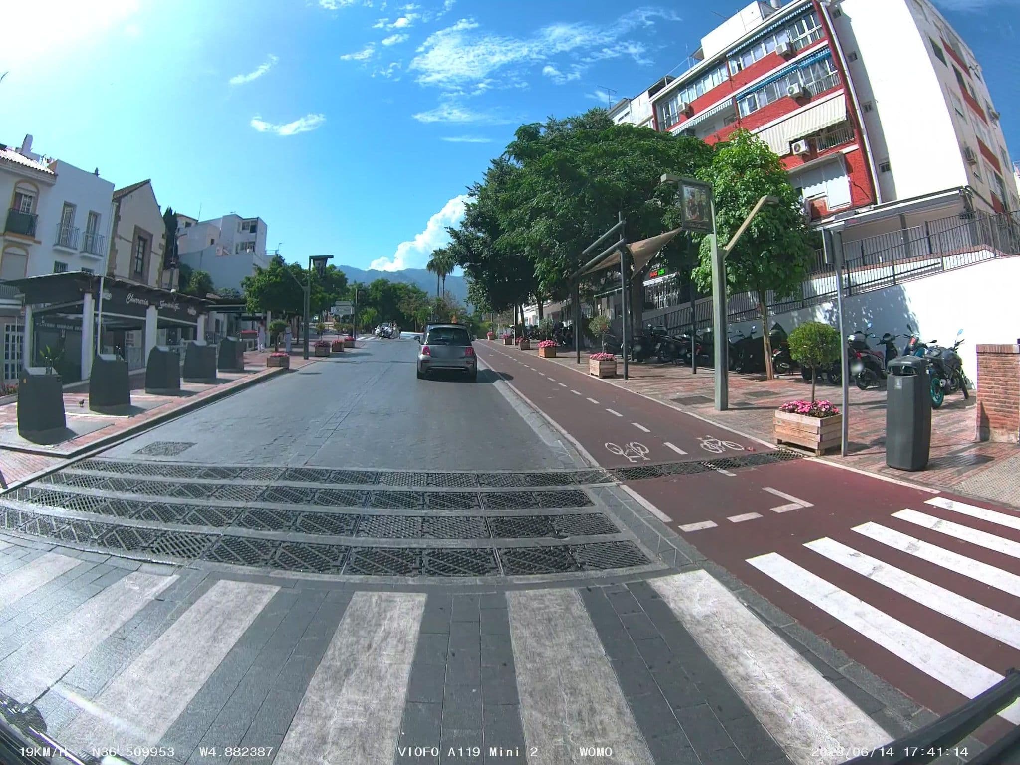 Street view near Bohemia Hostel, Marbella — © soulcover (CC BY-SA · Mapillary)