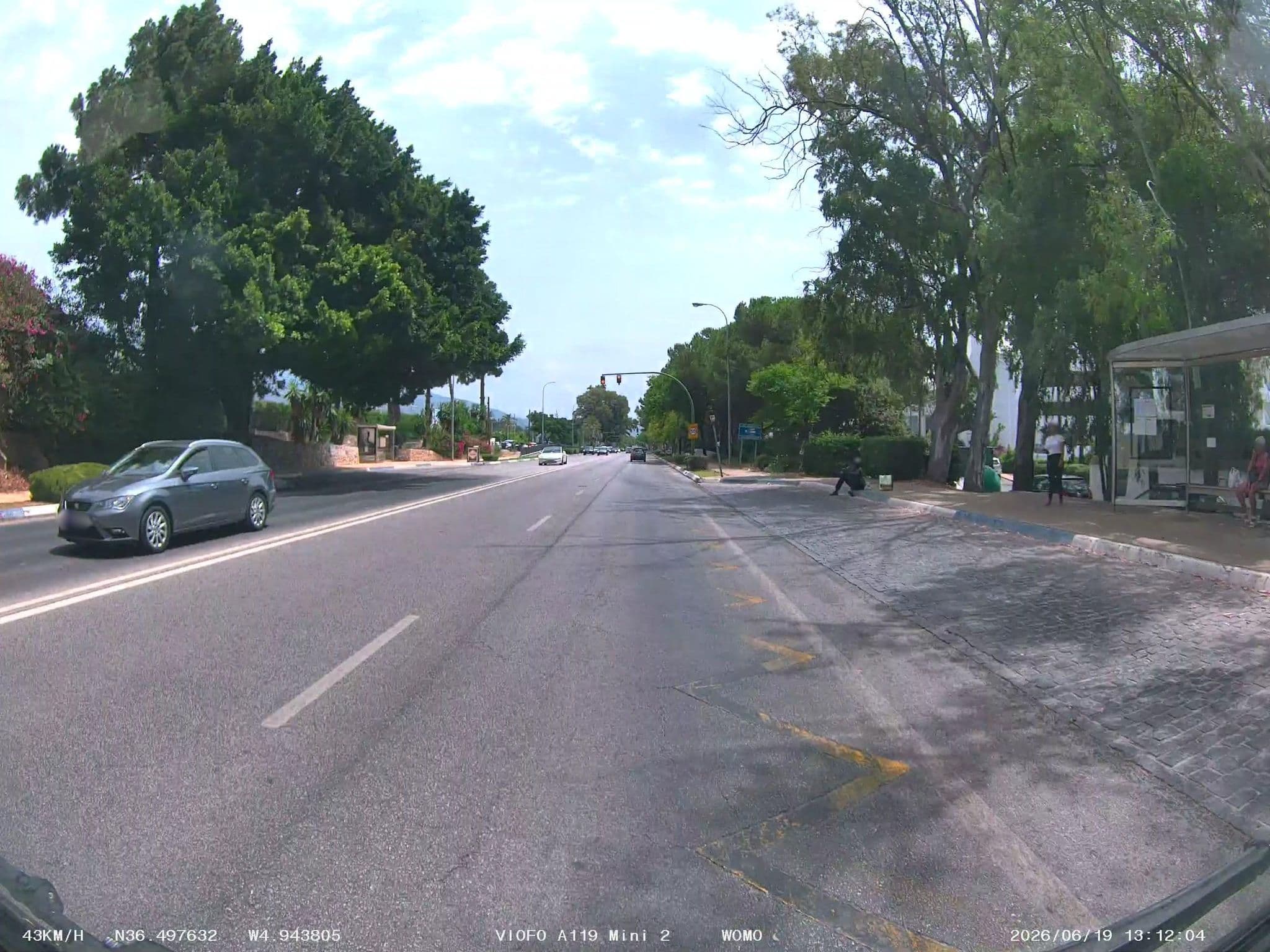 Street view near Centro Forestal Sueco, San Pedro Alcántara — © soulcover (CC BY-SA · Mapillary)