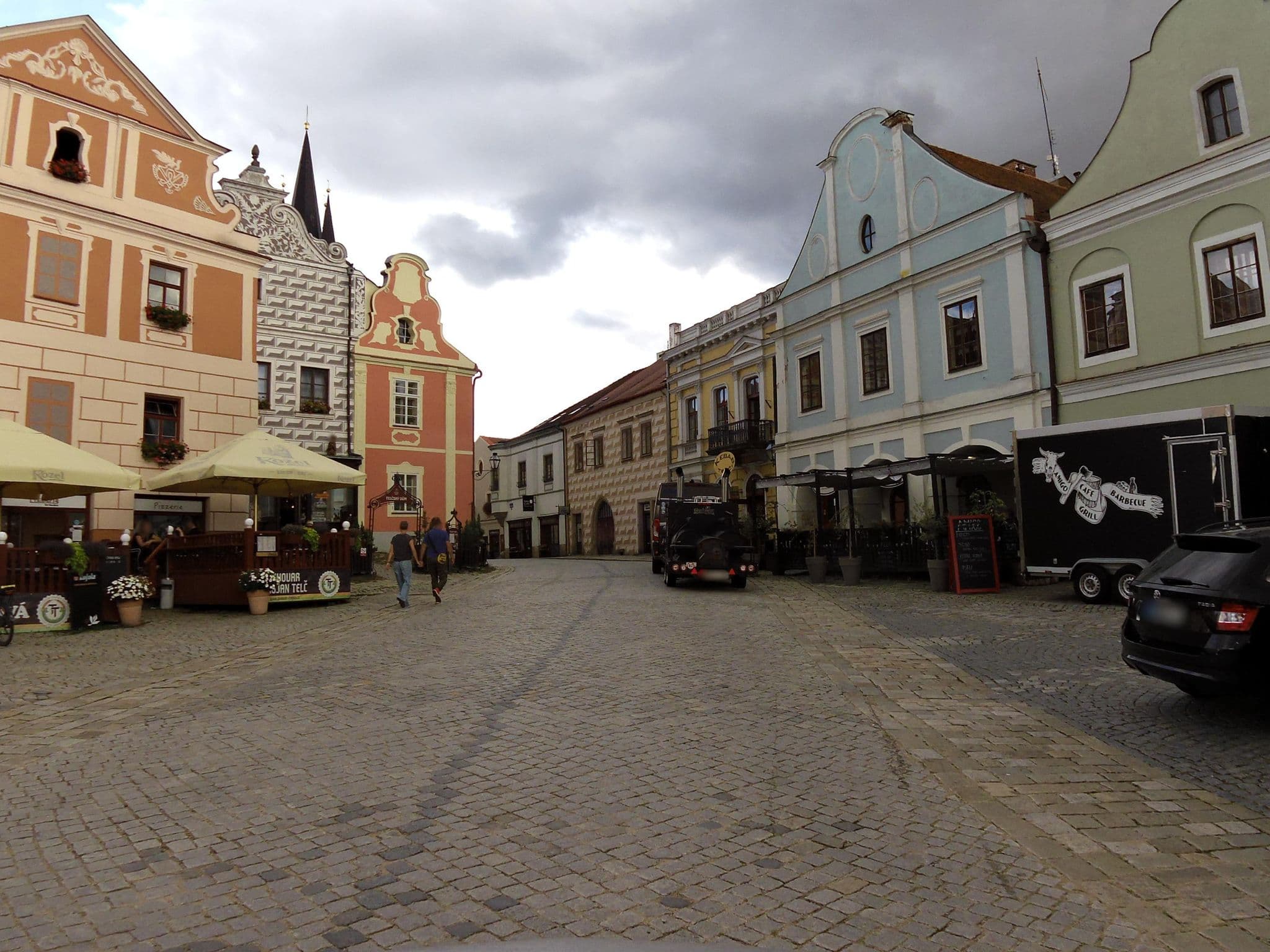 Street view near Ubytování na faře, Telč — © fell3 (CC BY-SA · Mapillary)