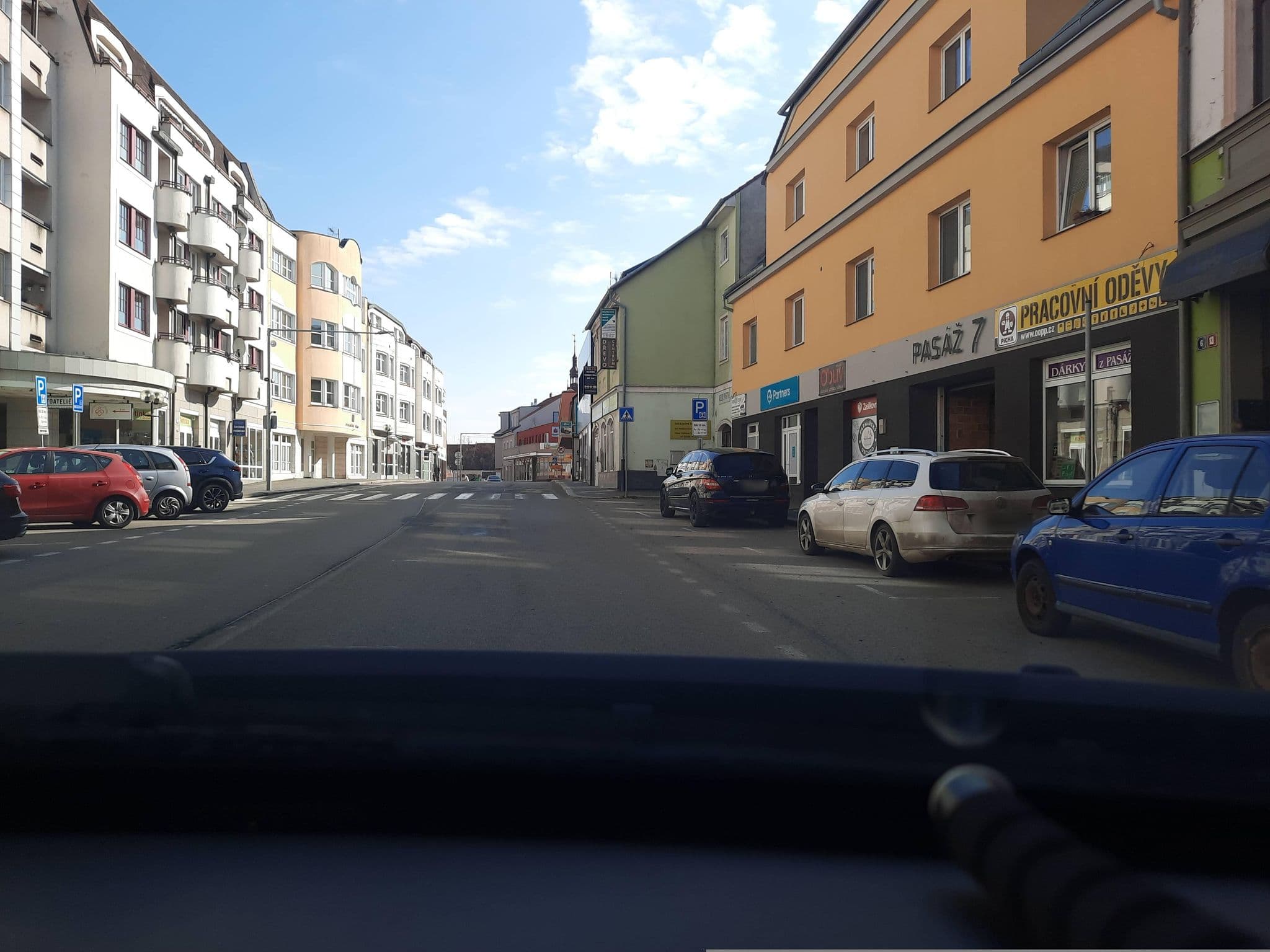 Street view near Penzion Jana, Sedlčany — © ondrejlopatka (CC BY-SA · Mapillary)