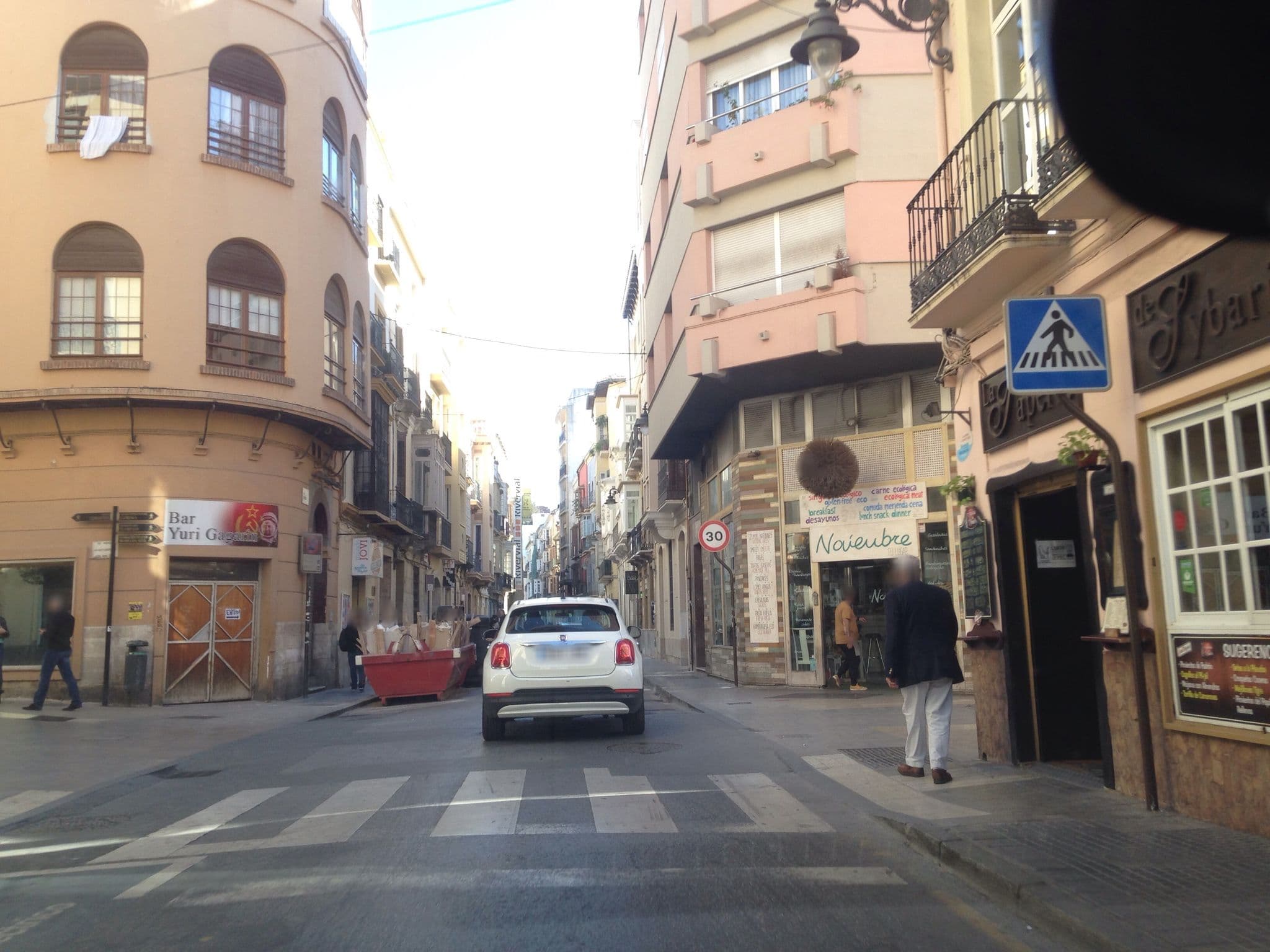 Street view near Hostel Málaga city, Málaga — © klaberlang (CC BY-SA · Mapillary)