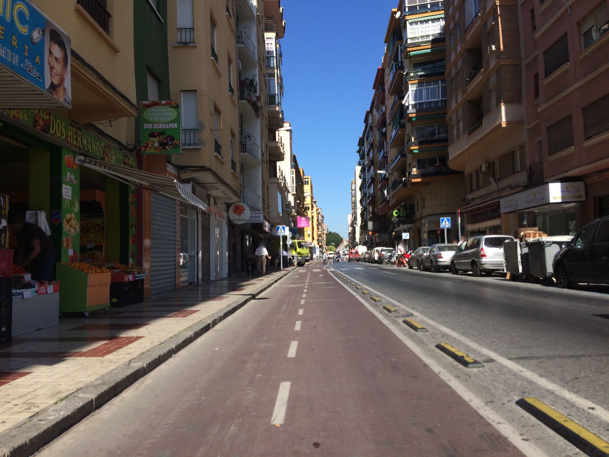Street view near Nomadas hostel, Málaga — © klaberlang (CC BY-SA · Mapillary)