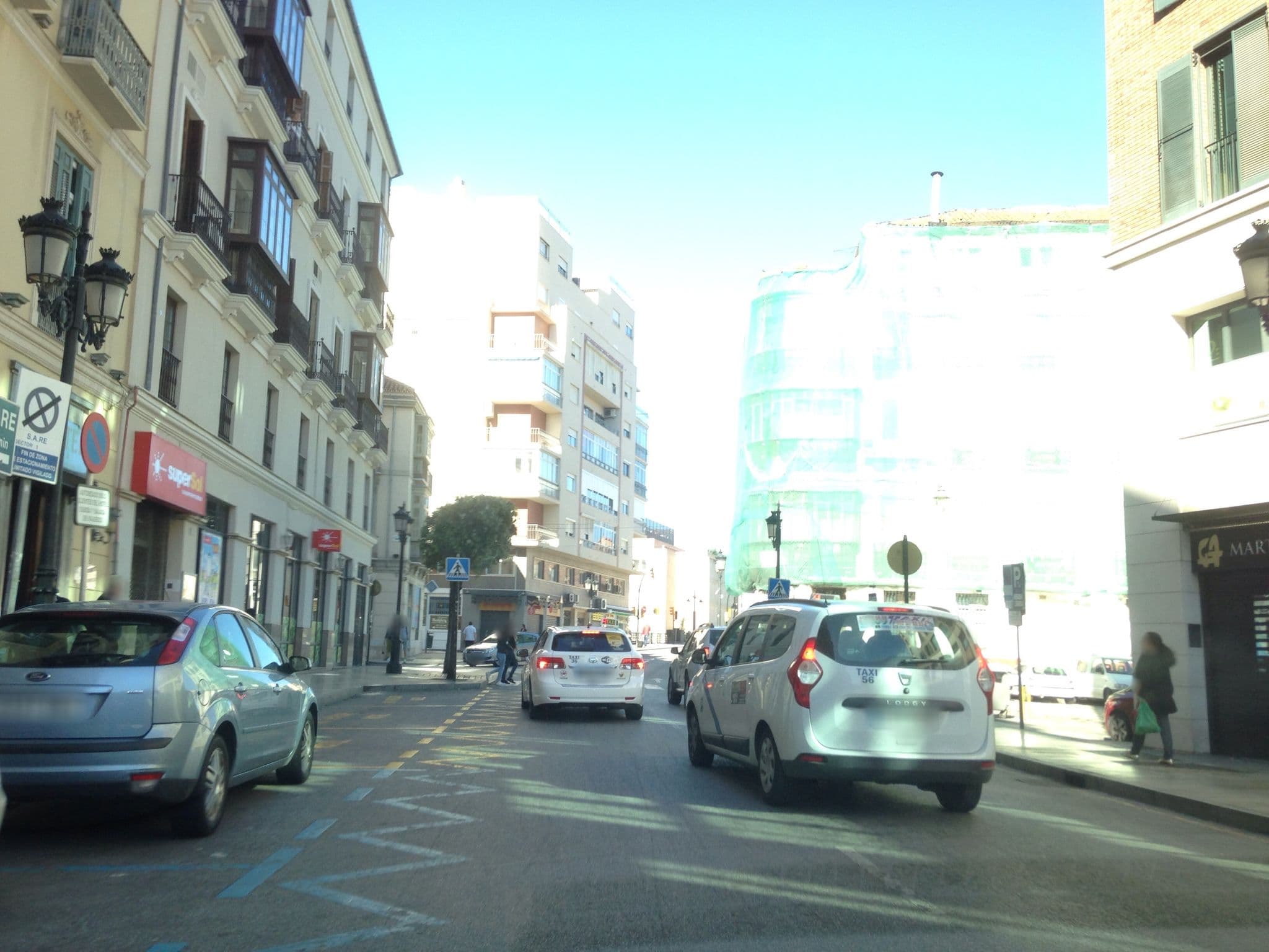 Street view near Atarazanas Málaga Boutique Hotel, Málaga — © klaberlang (CC BY-SA · Mapillary)