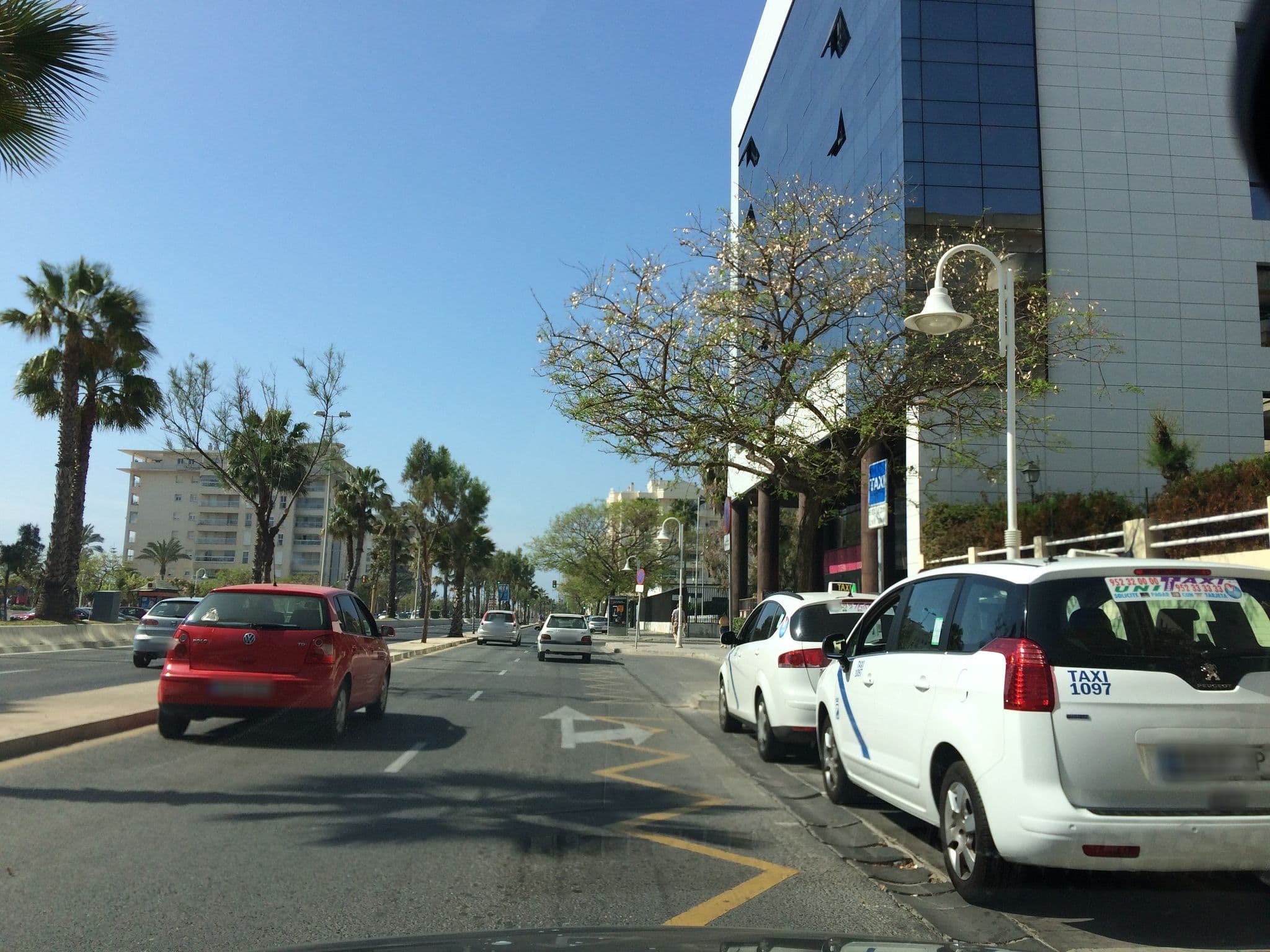 Street view near Hotel Catalonia Malaga, Málaga — © klaberlang (CC BY-SA · Mapillary)