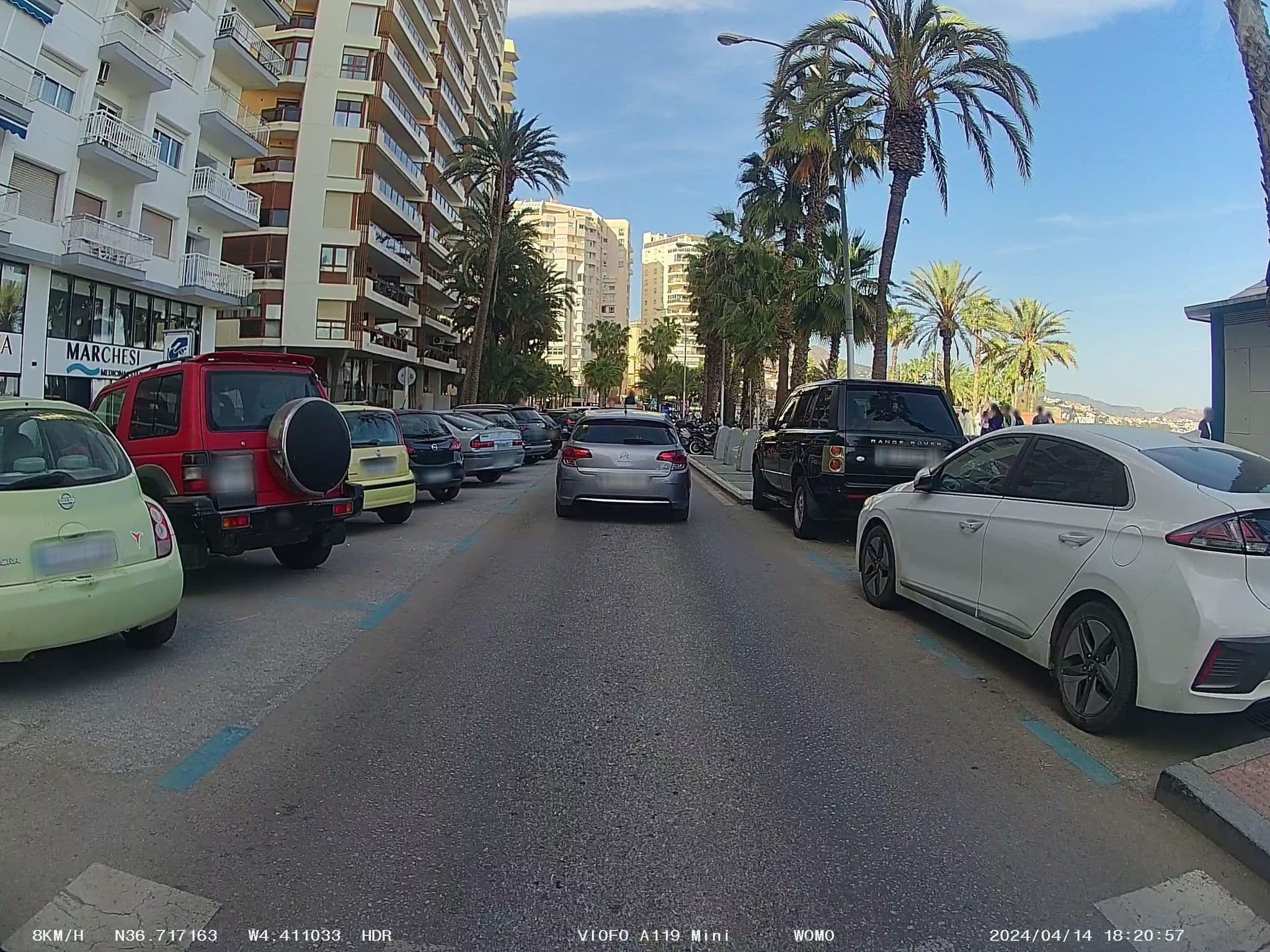 Street view near Malaga appartment, Málaga — © soulcover (CC BY-SA · Mapillary)