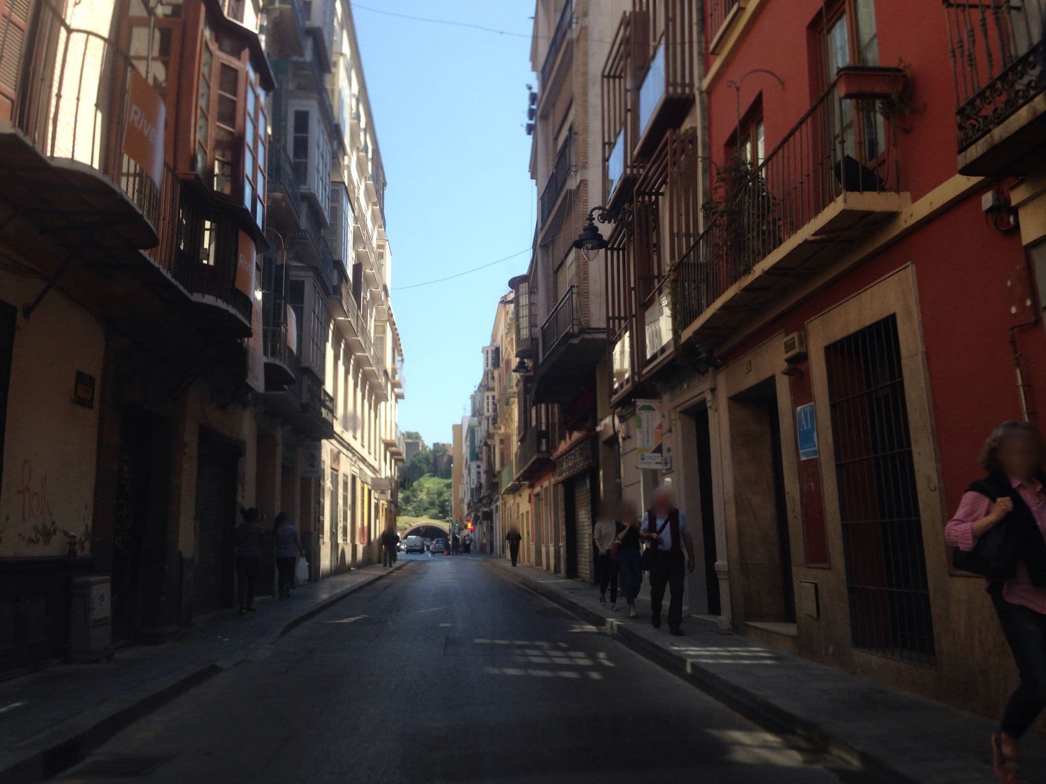 Street view near Anahita Boutique Hotel, Málaga — © klaberlang (CC BY-SA · Mapillary)