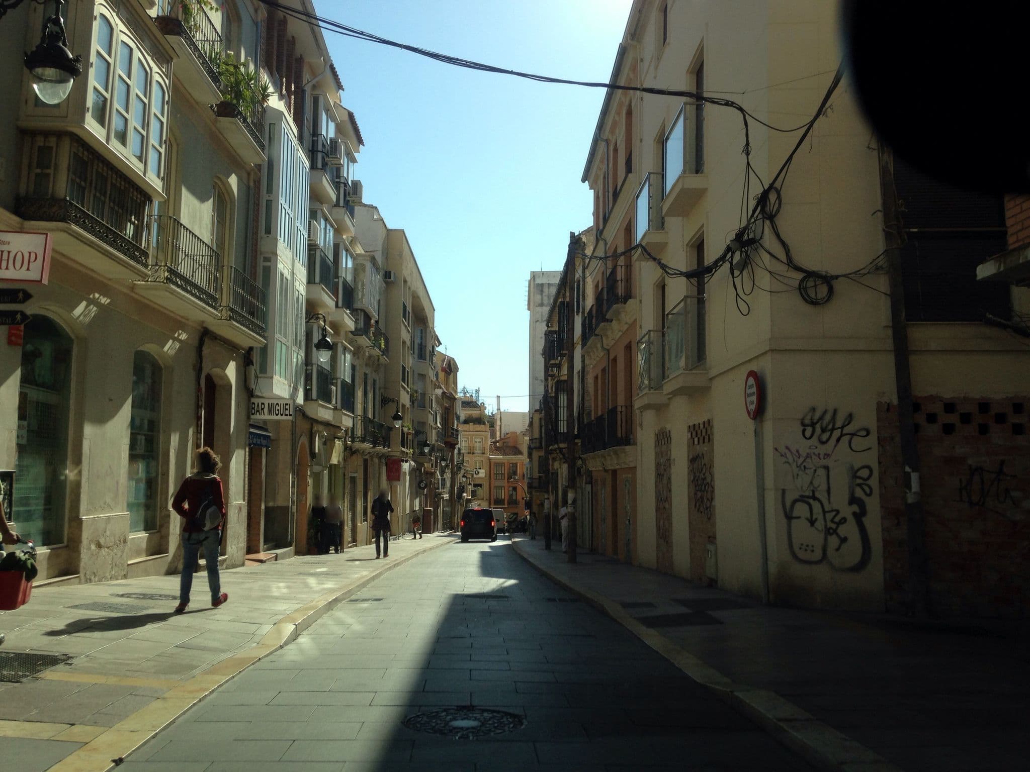 Street view near Hotel Boutique Nómadas, Málaga — © klaberlang (CC BY-SA · Mapillary)