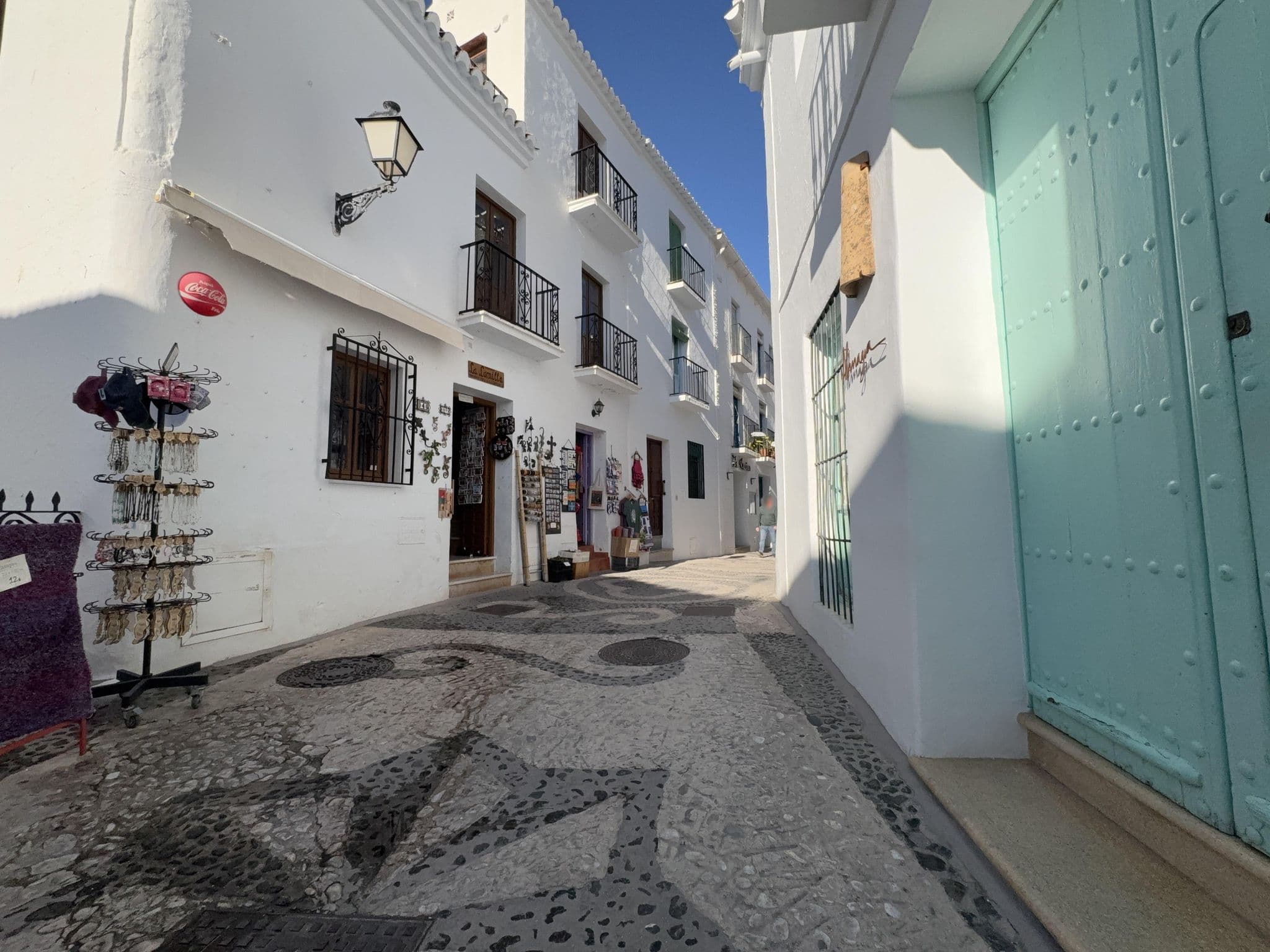 Street view near Casa Caroline, Frigiliana — © tumblecow (CC BY-SA · Mapillary)
