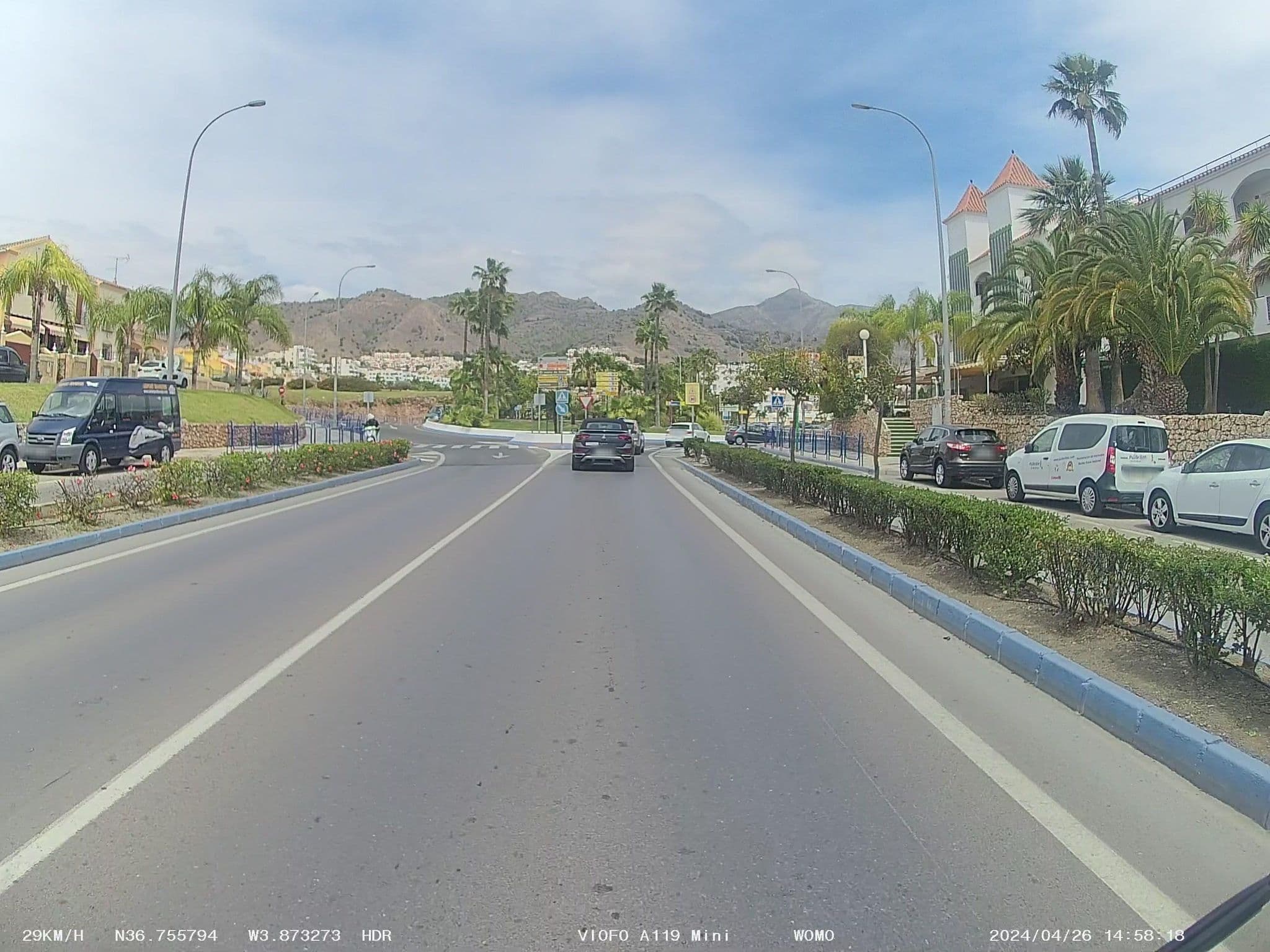 Street view near Euro Nerja, Nerja — © soulcover (CC BY-SA · Mapillary)