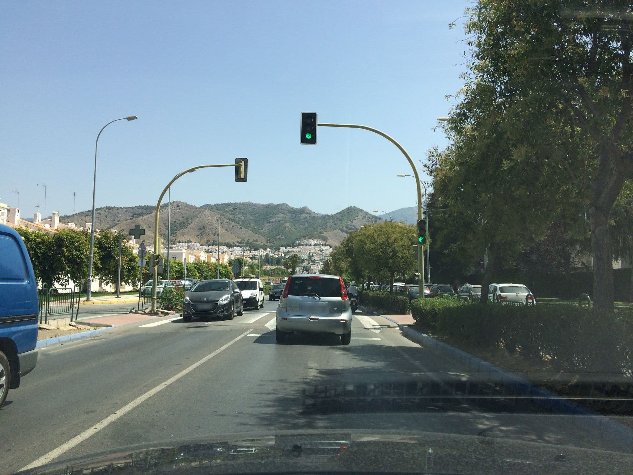 Street view near Hostal Almijara, Nerja — © klaberlang (CC BY-SA · Mapillary)