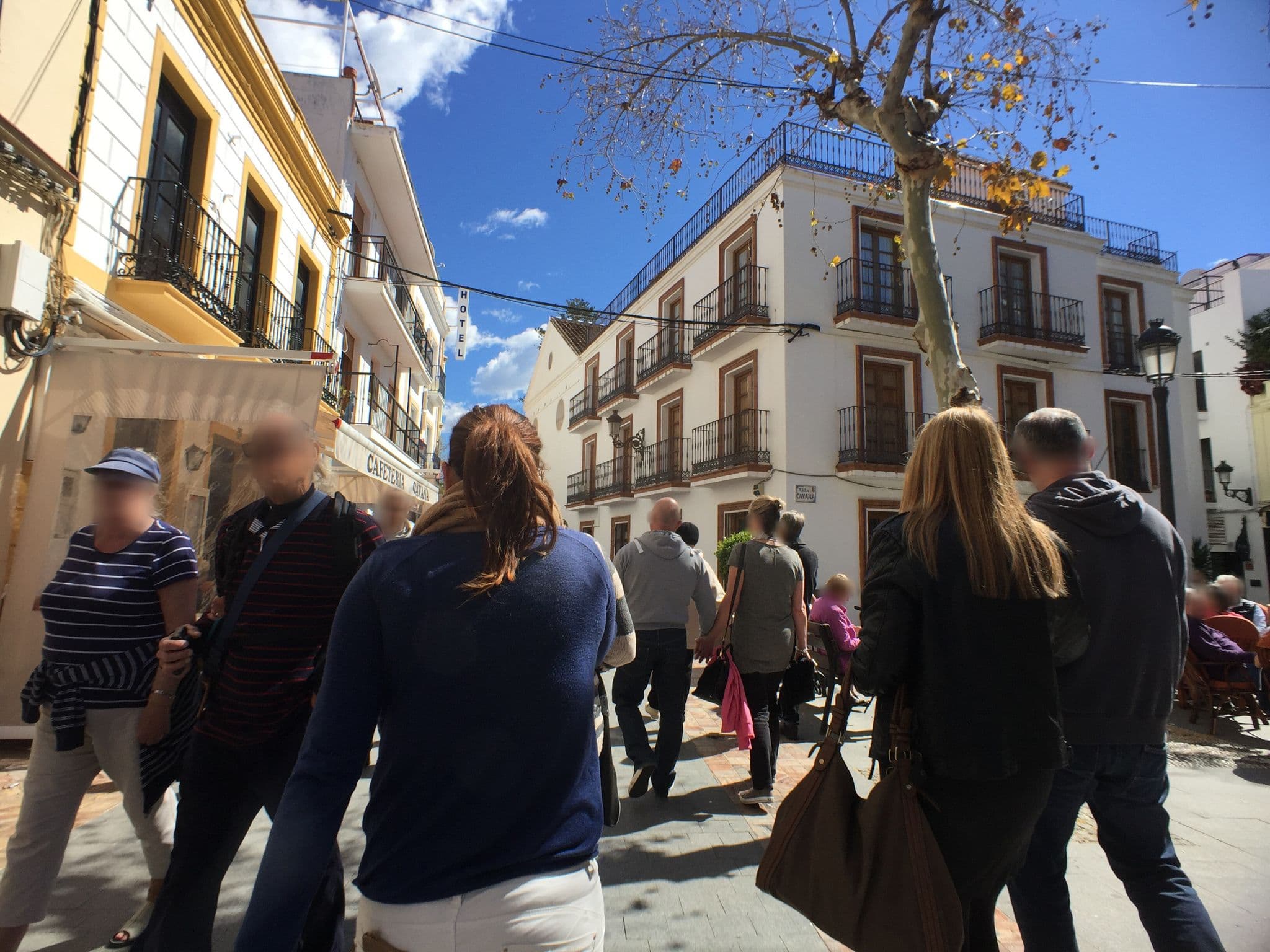 Street view near Apartamentos Plaza Cavana 5, Nerja — © mapnerd_dk (CC BY-SA · Mapillary)