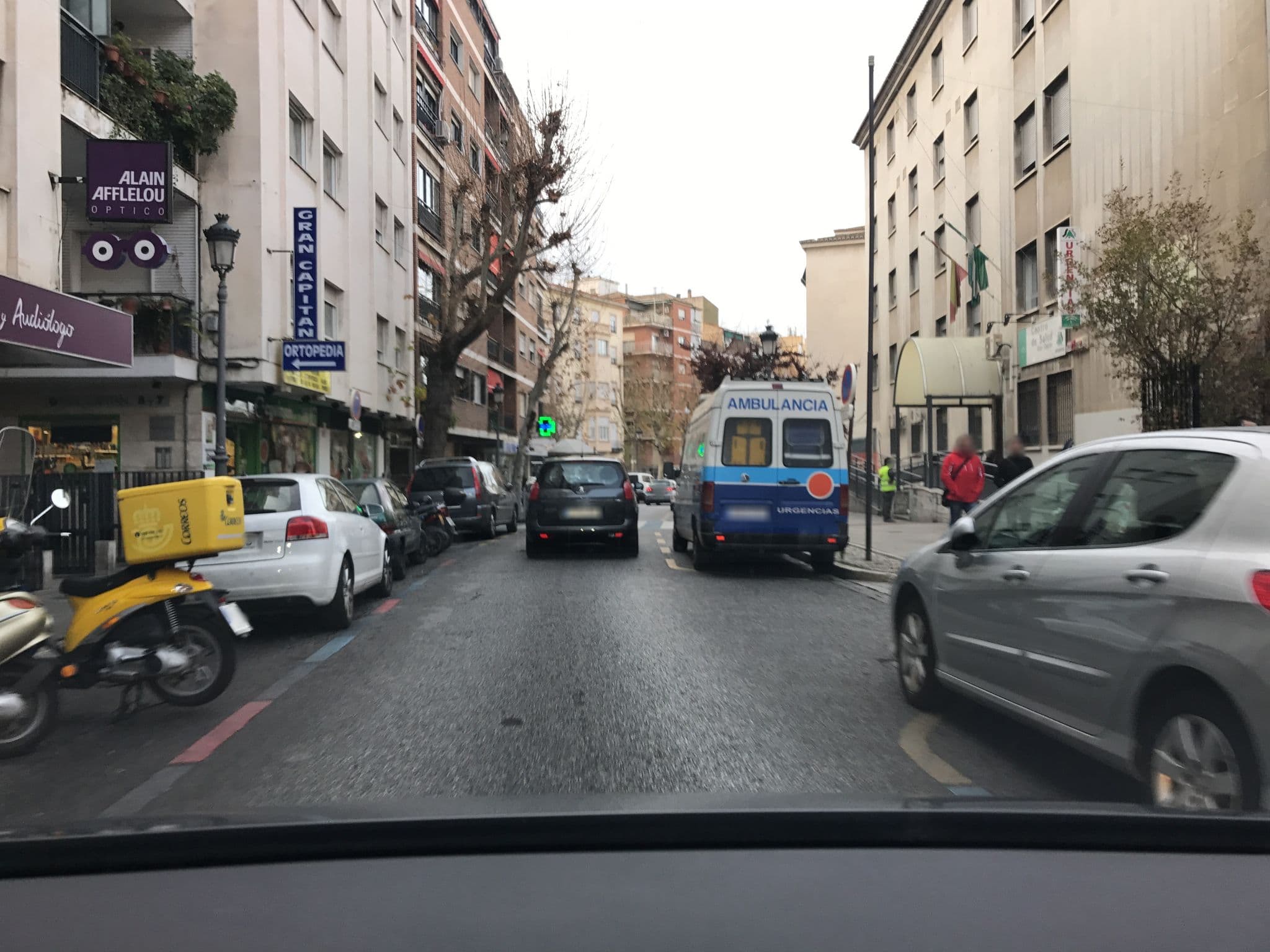 Street view near Hotel Los Jerónimos, Granada — © rainerup (CC BY-SA · Mapillary)
