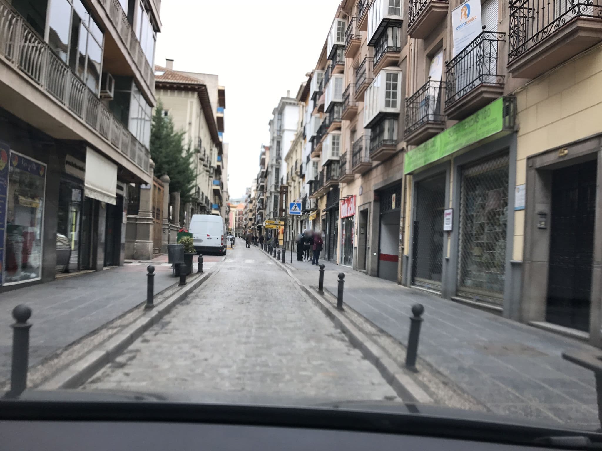 Street view near Hostal Suizo, Granada — © rainerup (CC BY-SA · Mapillary)