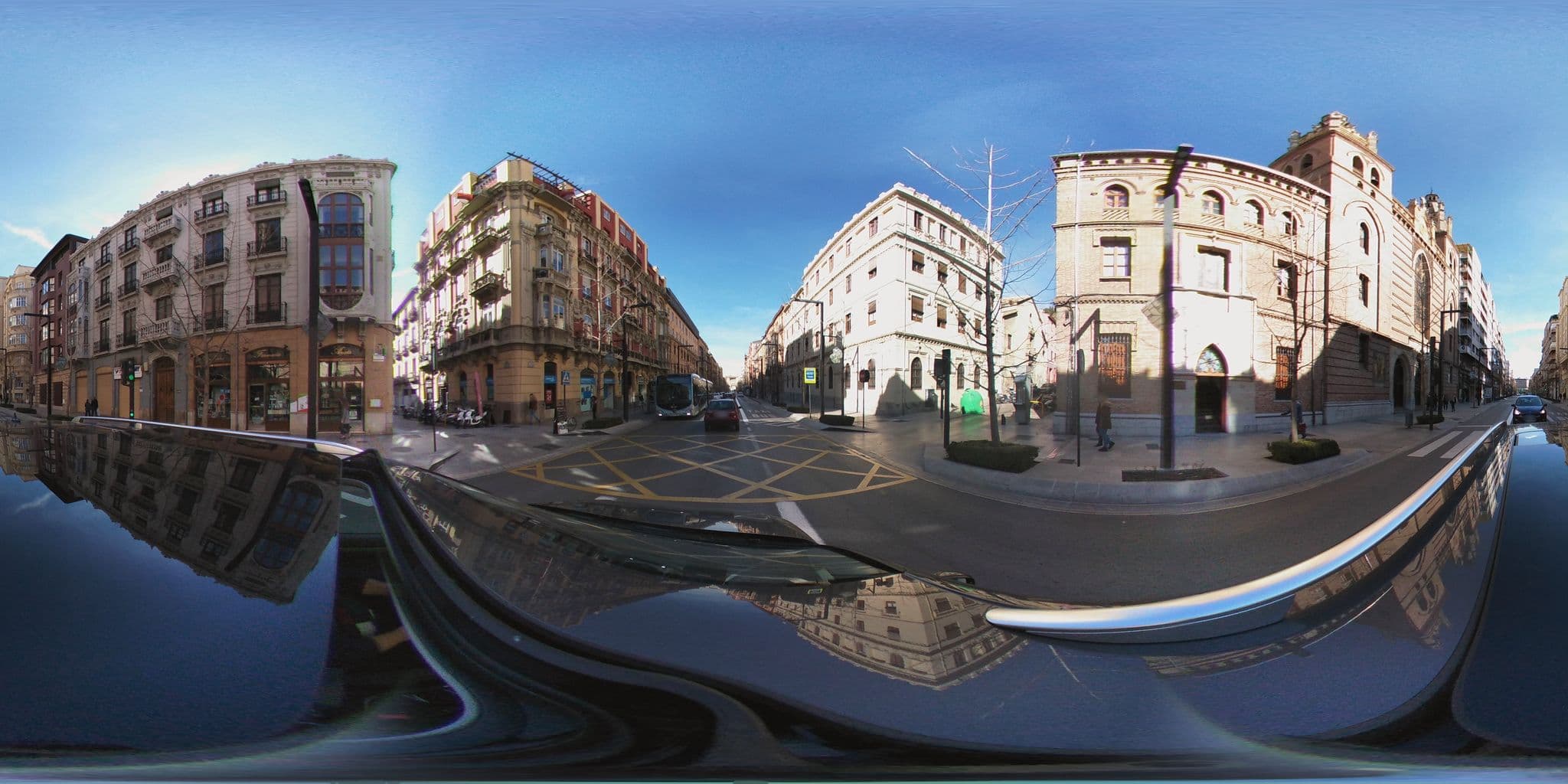 Street view near Pension Olimpia, Granada — © rainerup (CC BY-SA · Mapillary)