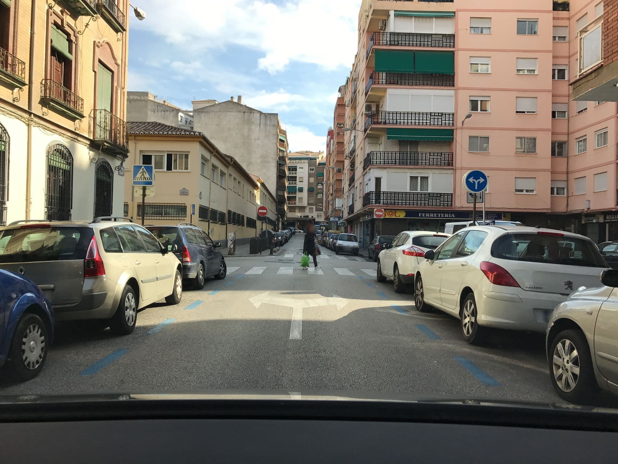 Street view near Hotel Exe Granada Center, Granada — © rainerup (CC BY-SA · Mapillary)