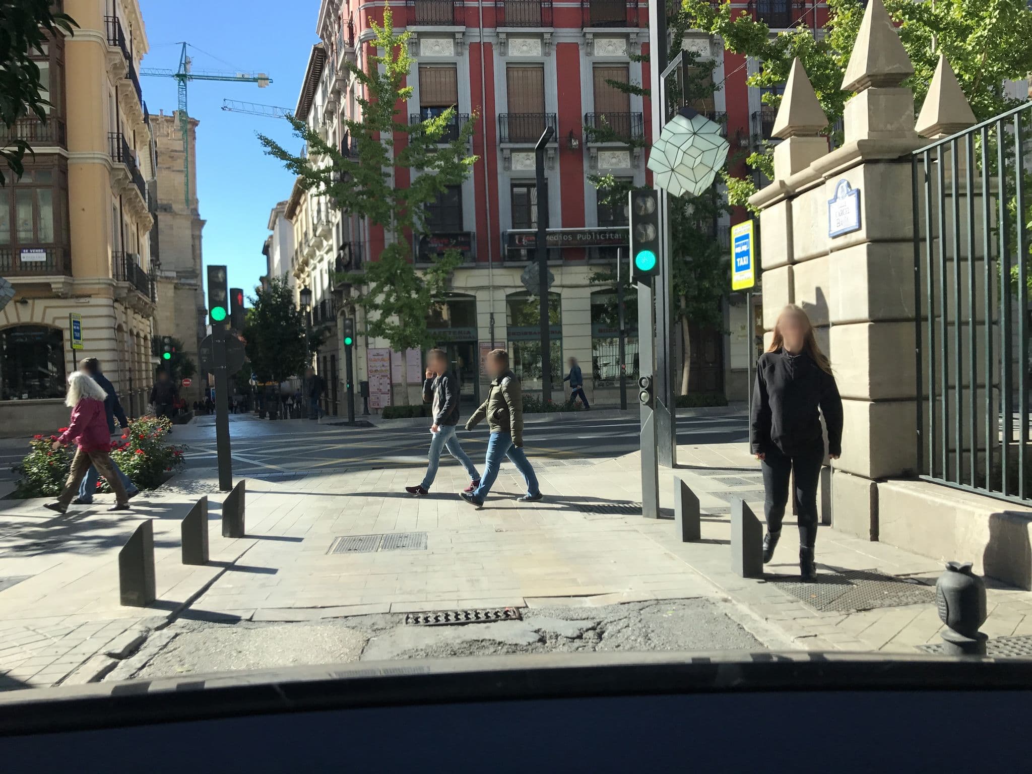 Street view near Hotel Fontecruz Granada, Granada — © rainerup (CC BY-SA · Mapillary)