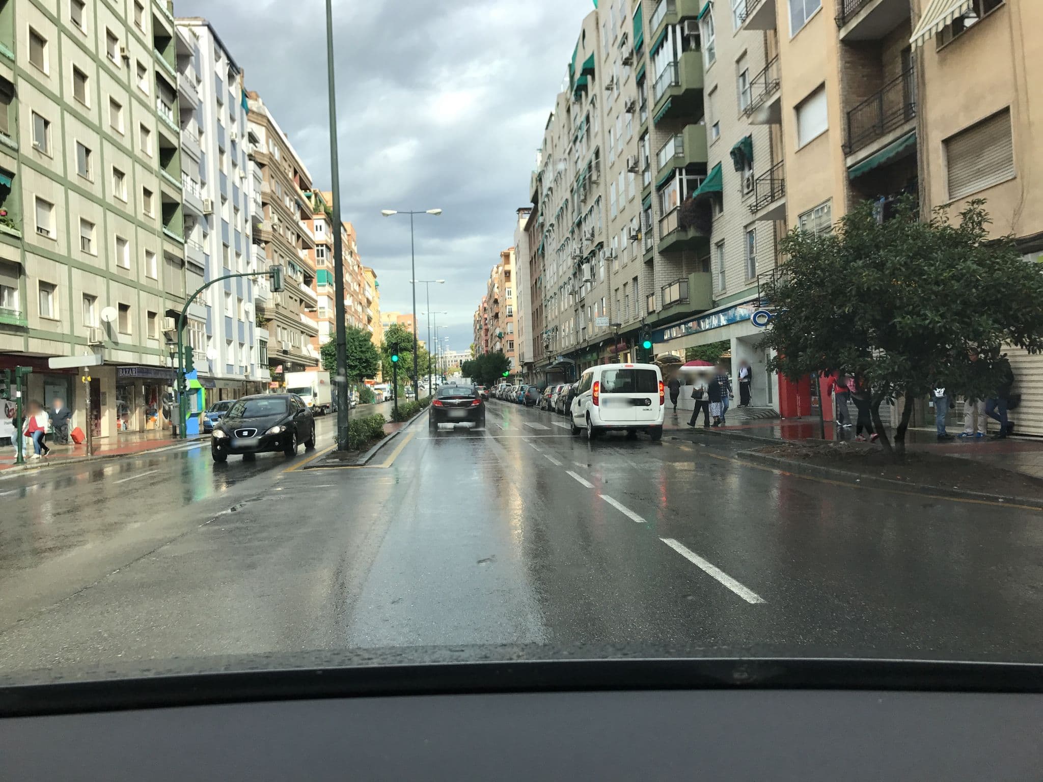Street view near Eurosol Hostal Granada, Granada — © rainerup (CC BY-SA · Mapillary)