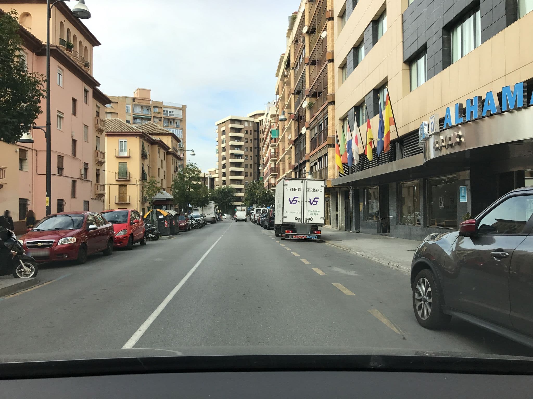 Street view near Alhamar Hotel Granada, Granada — © rainerup (CC BY-SA · Mapillary)