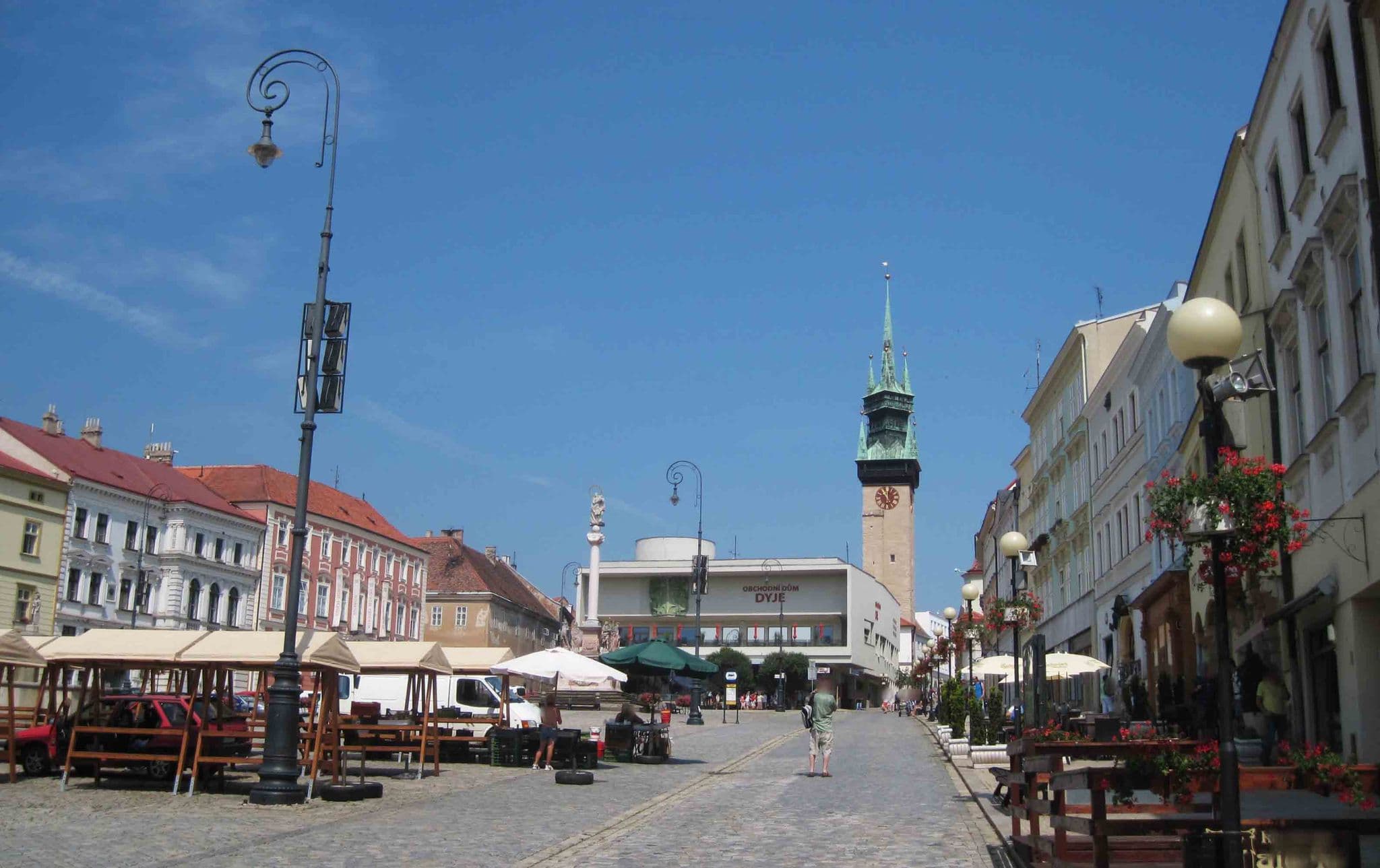 Street view near Hotel Residence TGM, Znojmo — © rootie (CC BY-SA · Mapillary)