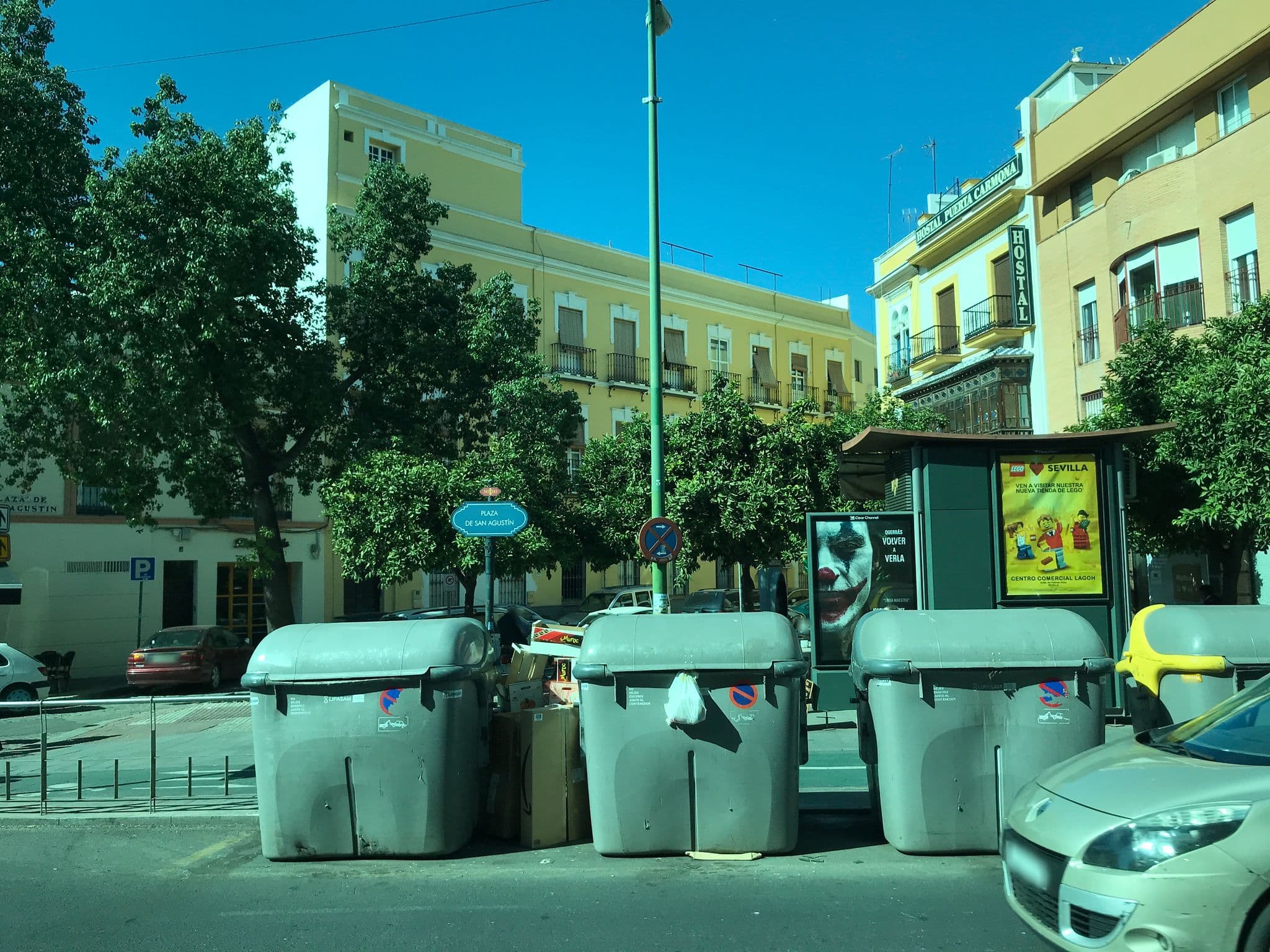 Street view near Hostal Puerto Carmona, Sevilla — © ejegg (CC BY-SA · Mapillary)