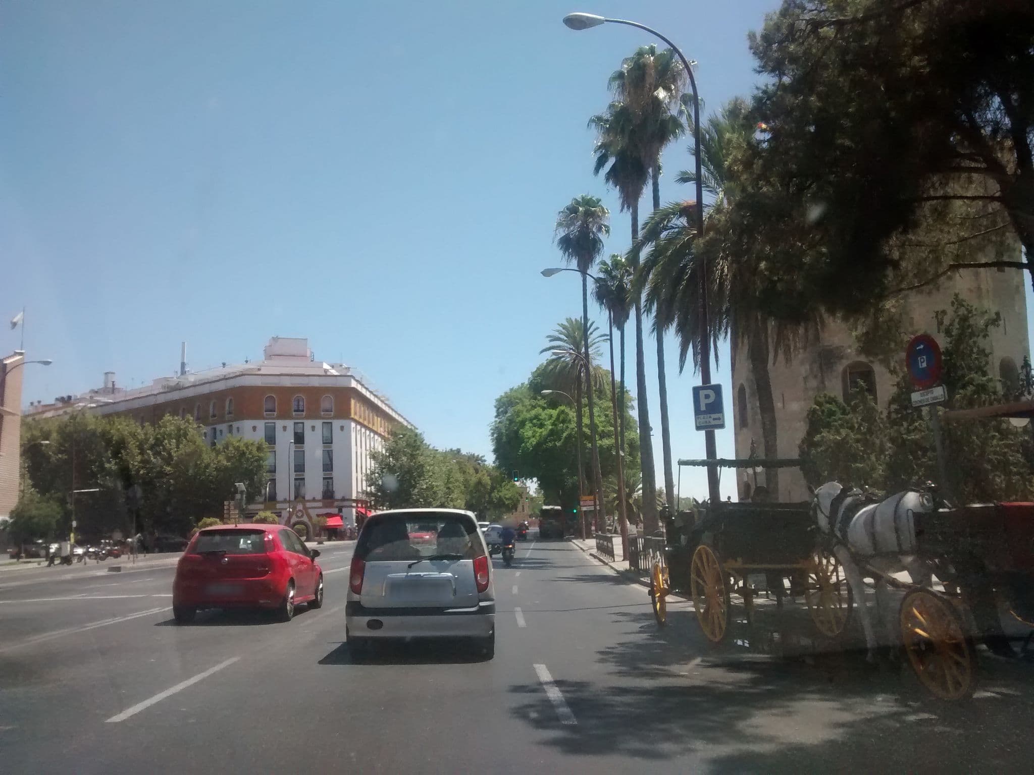 Street view near Barcelo Costa Ballena Hotel, Sevilla — © erielkhan (CC BY-SA · Mapillary)