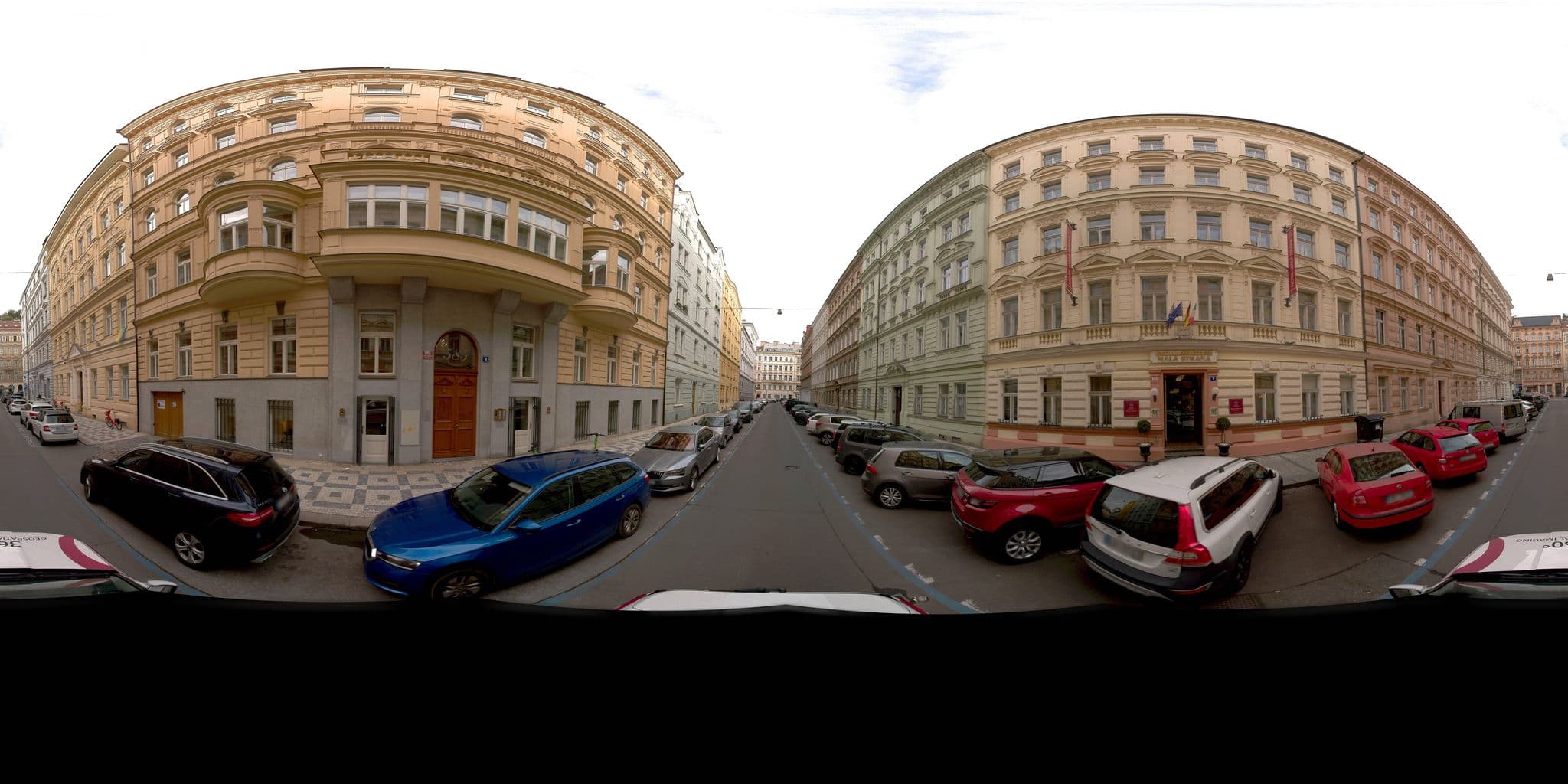 Street view near Petrin Tower Residence, Malá Strana — © jeffreymartin (CC BY-SA · Mapillary)