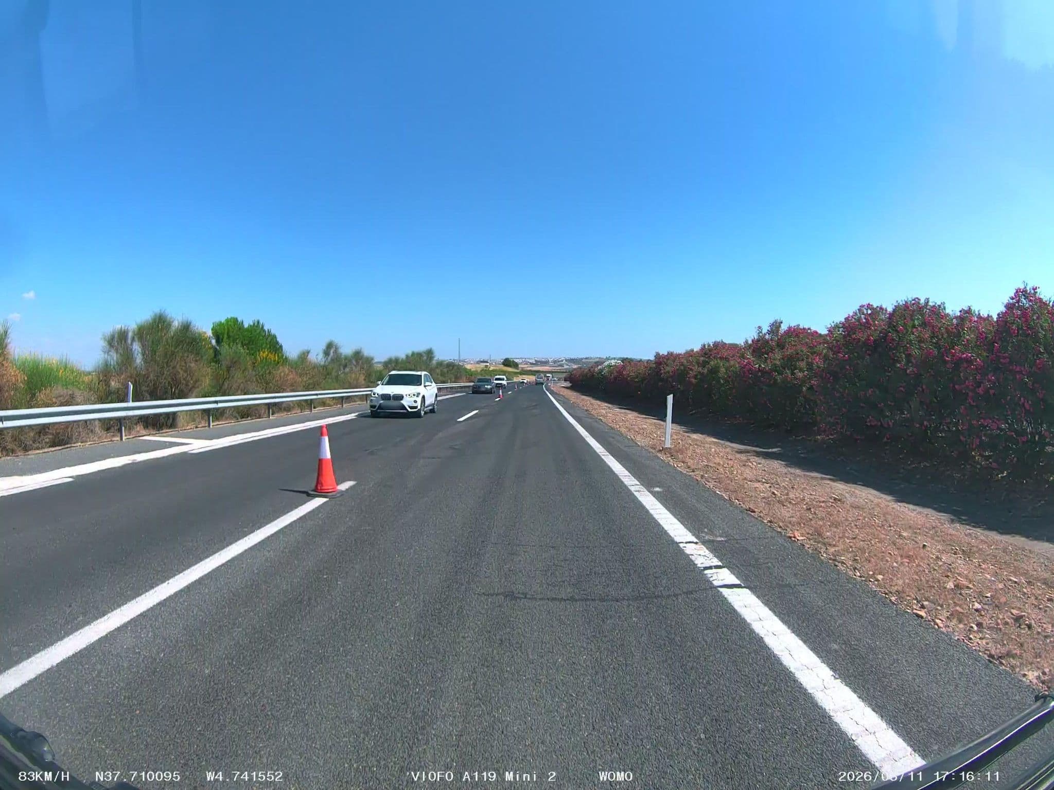 Street view near Hotel La Bortella, Fernán-Núñez — © soulcover (CC BY-SA · Mapillary)