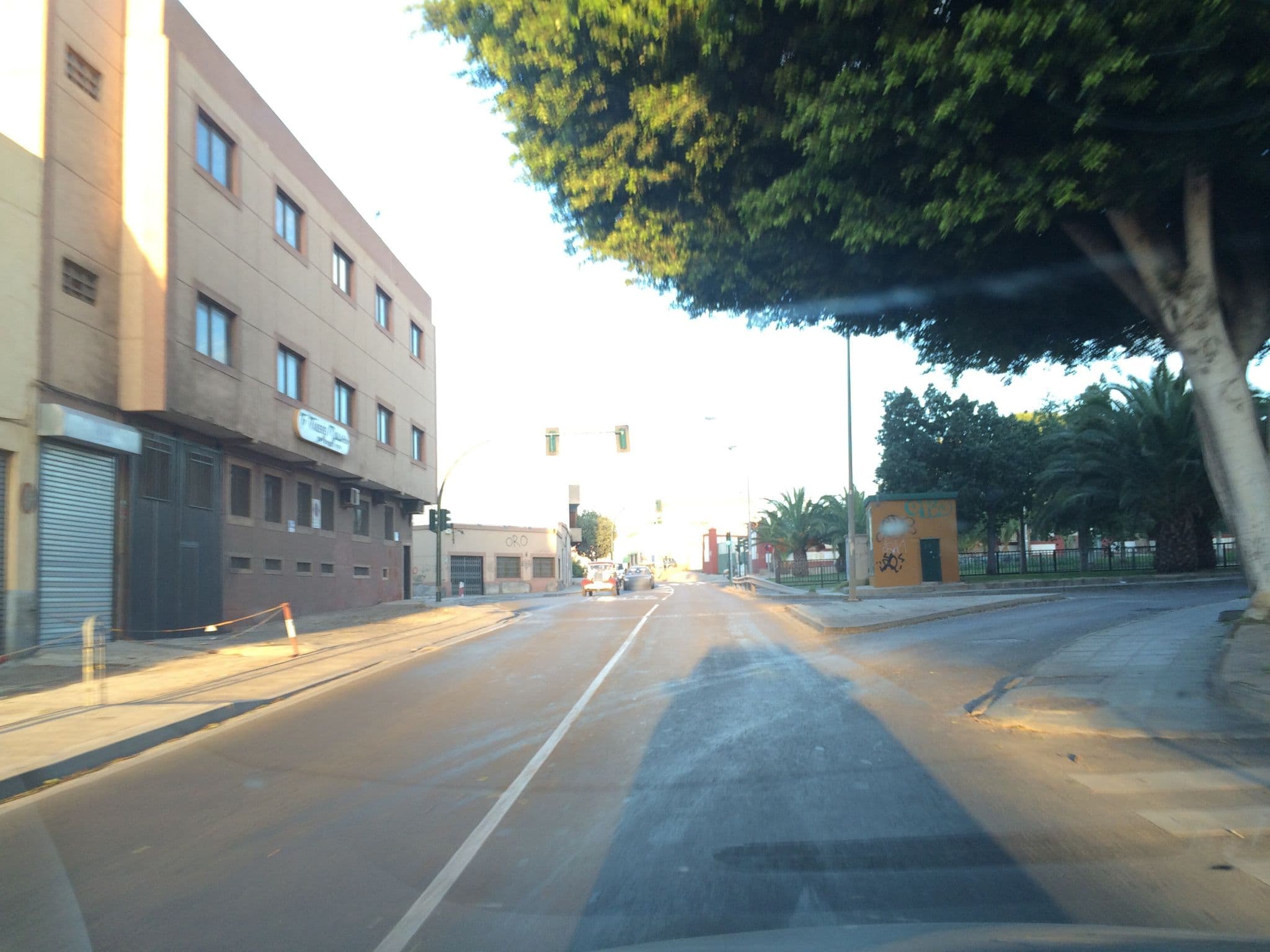 Street view near Hogar Hotel Almeria, Almería — © 1000io (CC BY-SA · Mapillary)