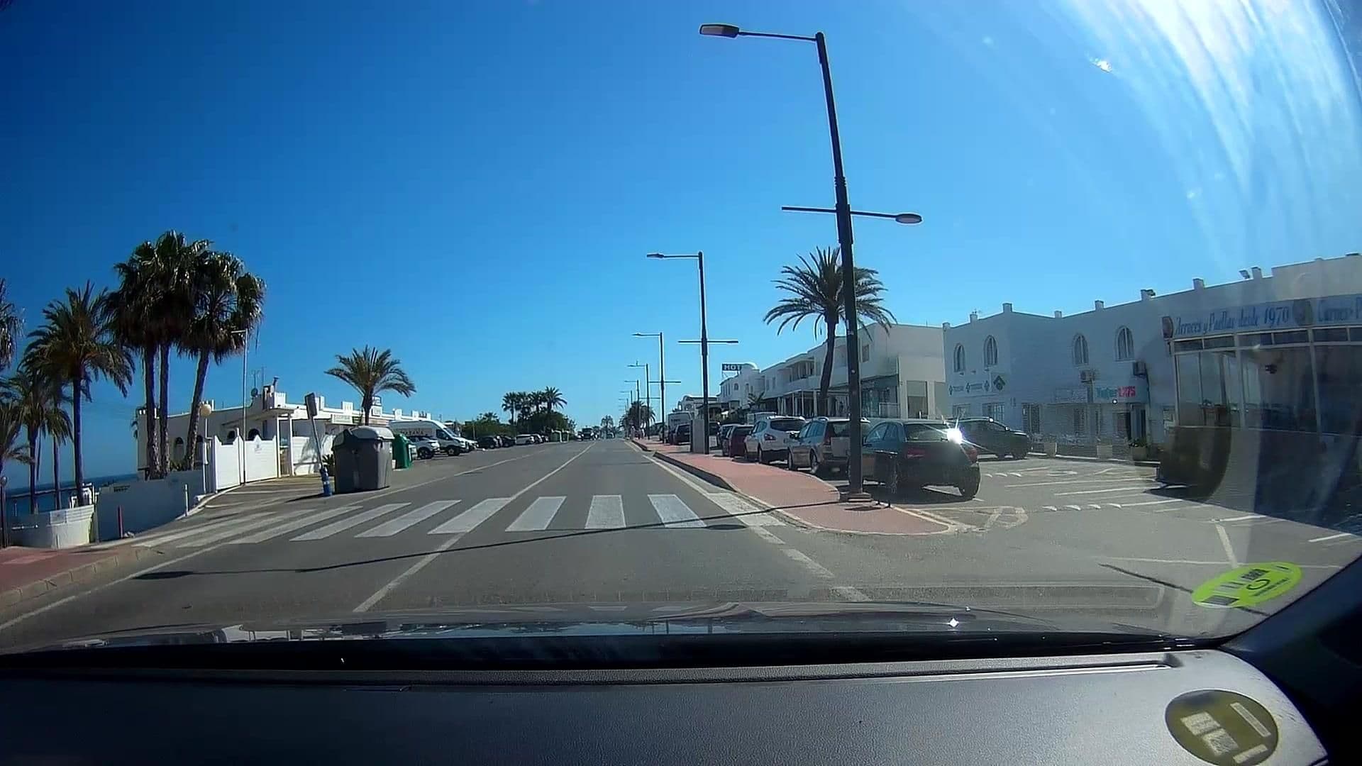 Street view near Hostal Residencia el Flamenco, Mojacar — © micmin1972 (CC BY-SA · Mapillary)