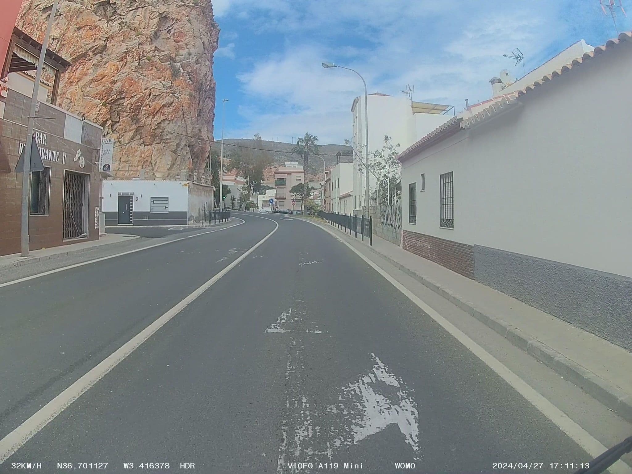 Street view near Hostal Calasol, Gualchos — © soulcover (CC BY-SA · Mapillary)