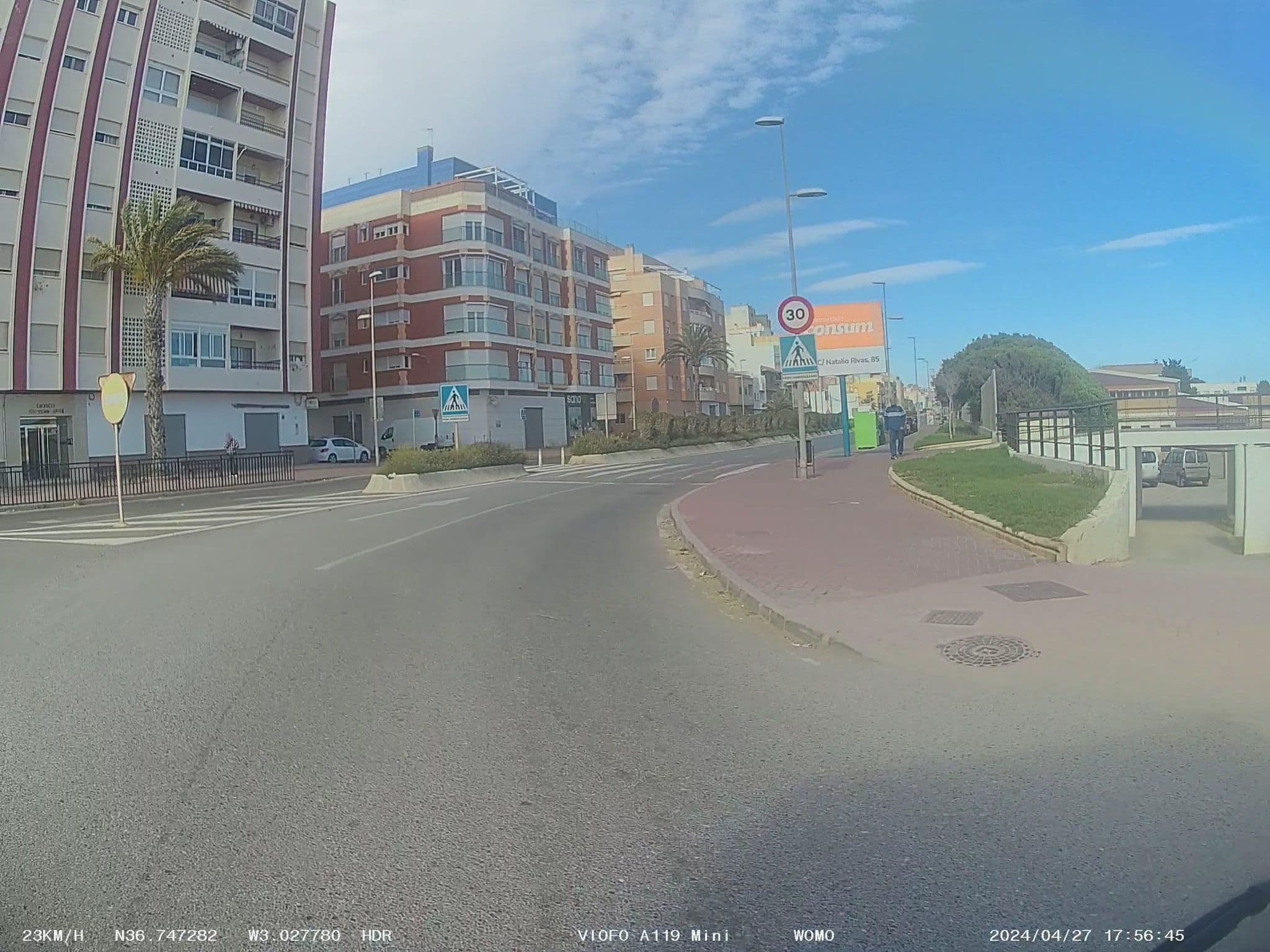 Street view near Meliá Adra, Adra — © soulcover (CC BY-SA · Mapillary)